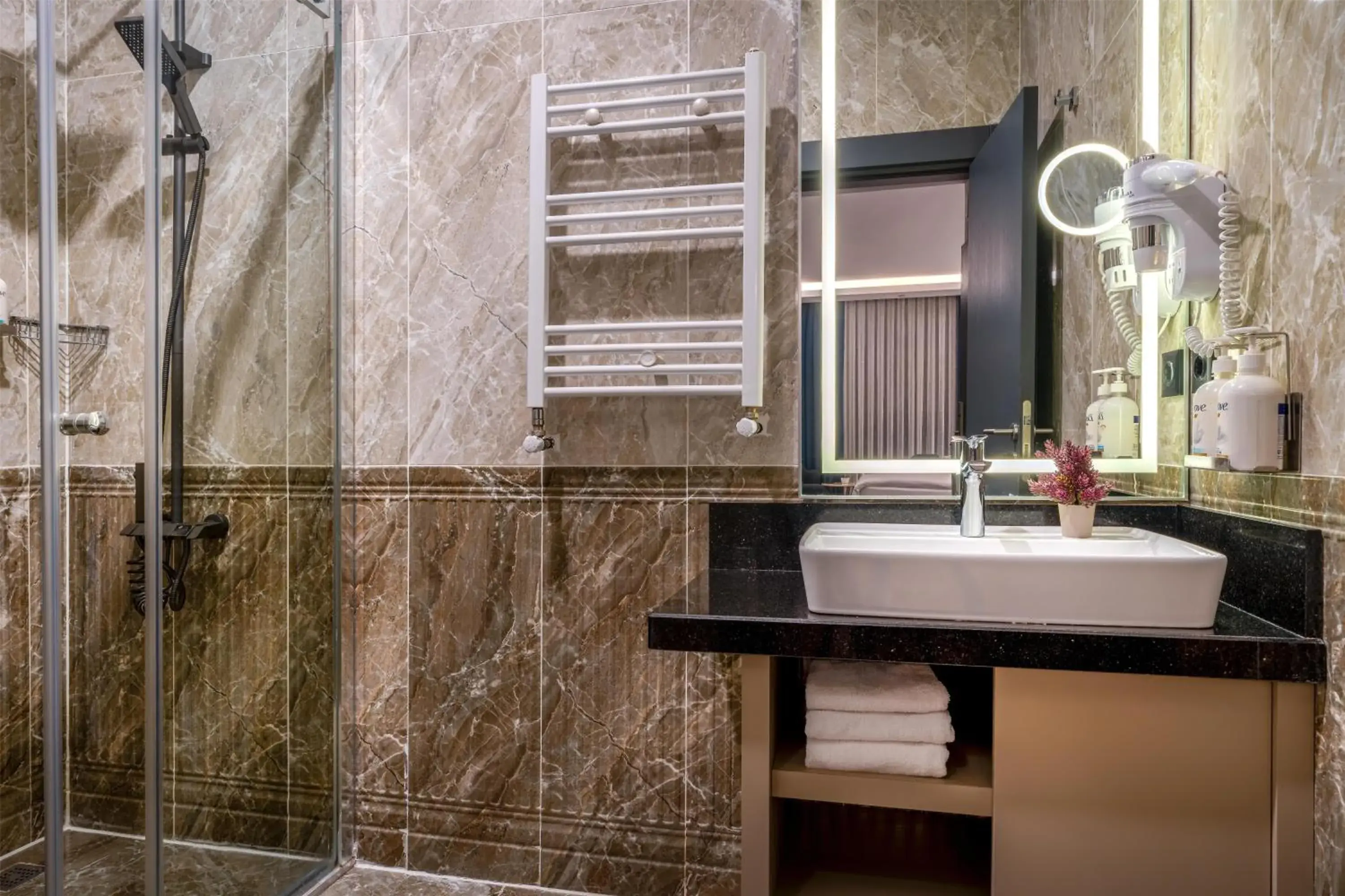 Bathroom in Best Western Premier Hidden Hills Hotel Bathroom in Best Western Premier Hidden Hills Hotel