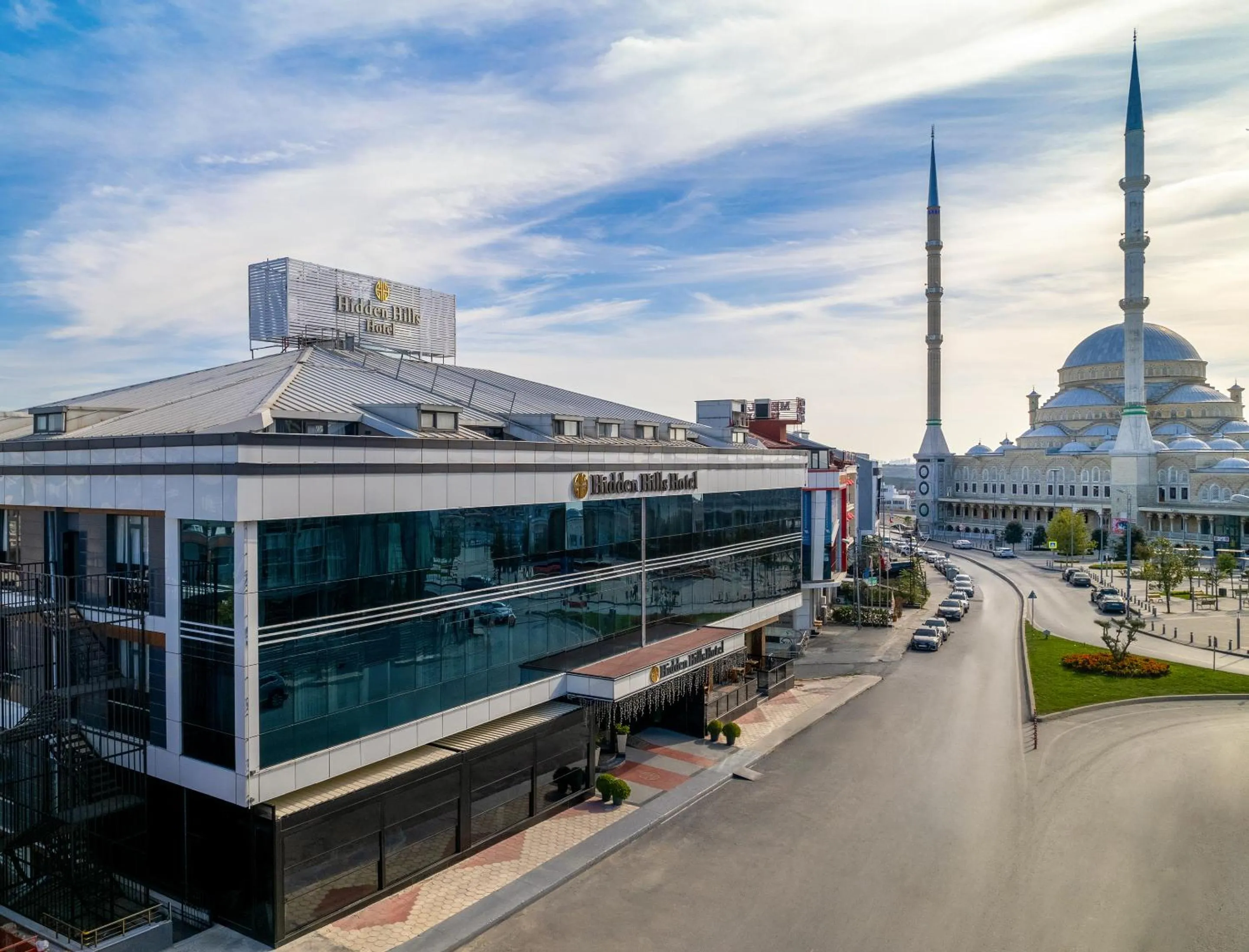 Off site in Best Western Premier Hidden Hills Hotel