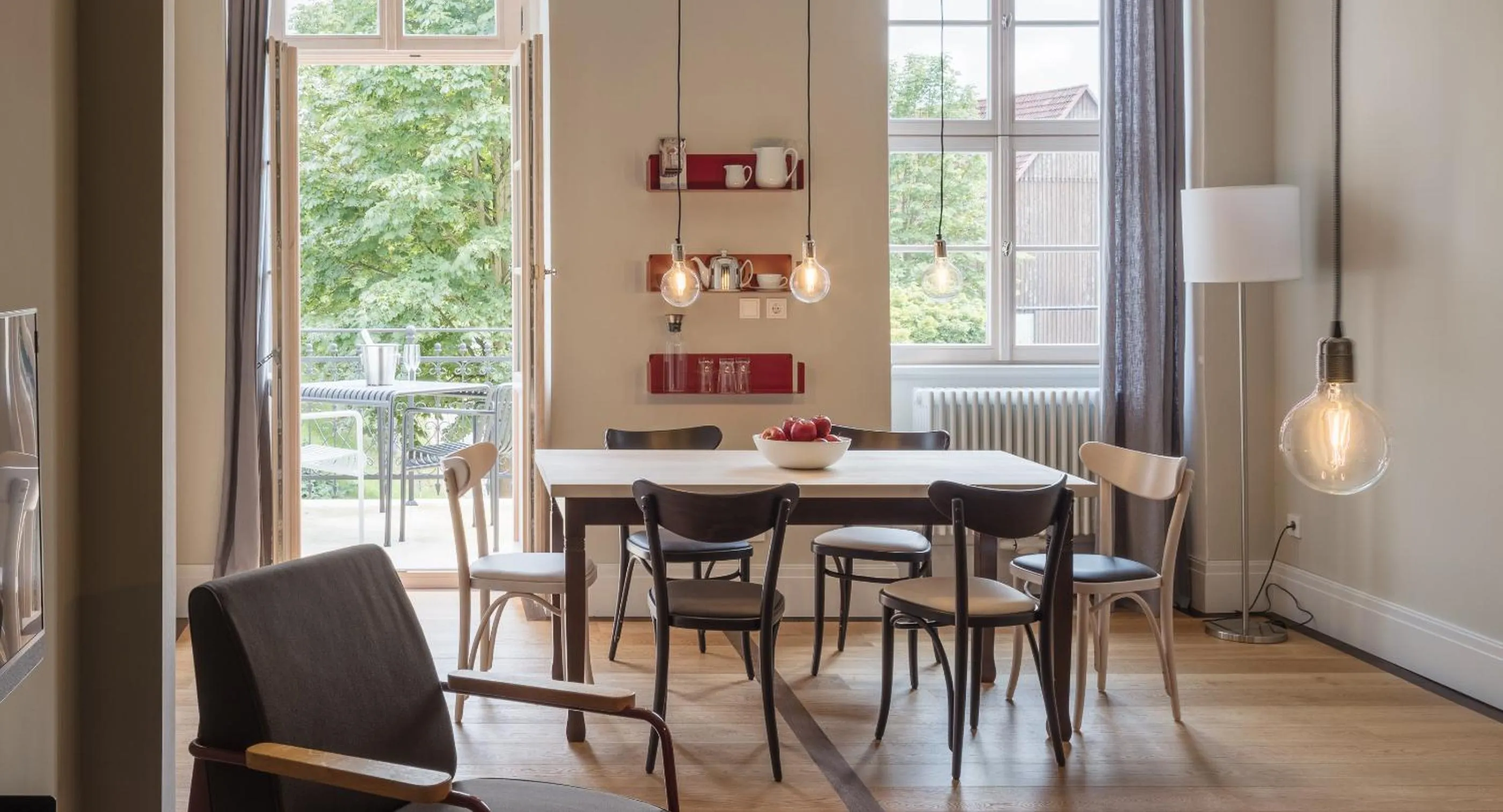 Balcony/Terrace in Schloss Prossen