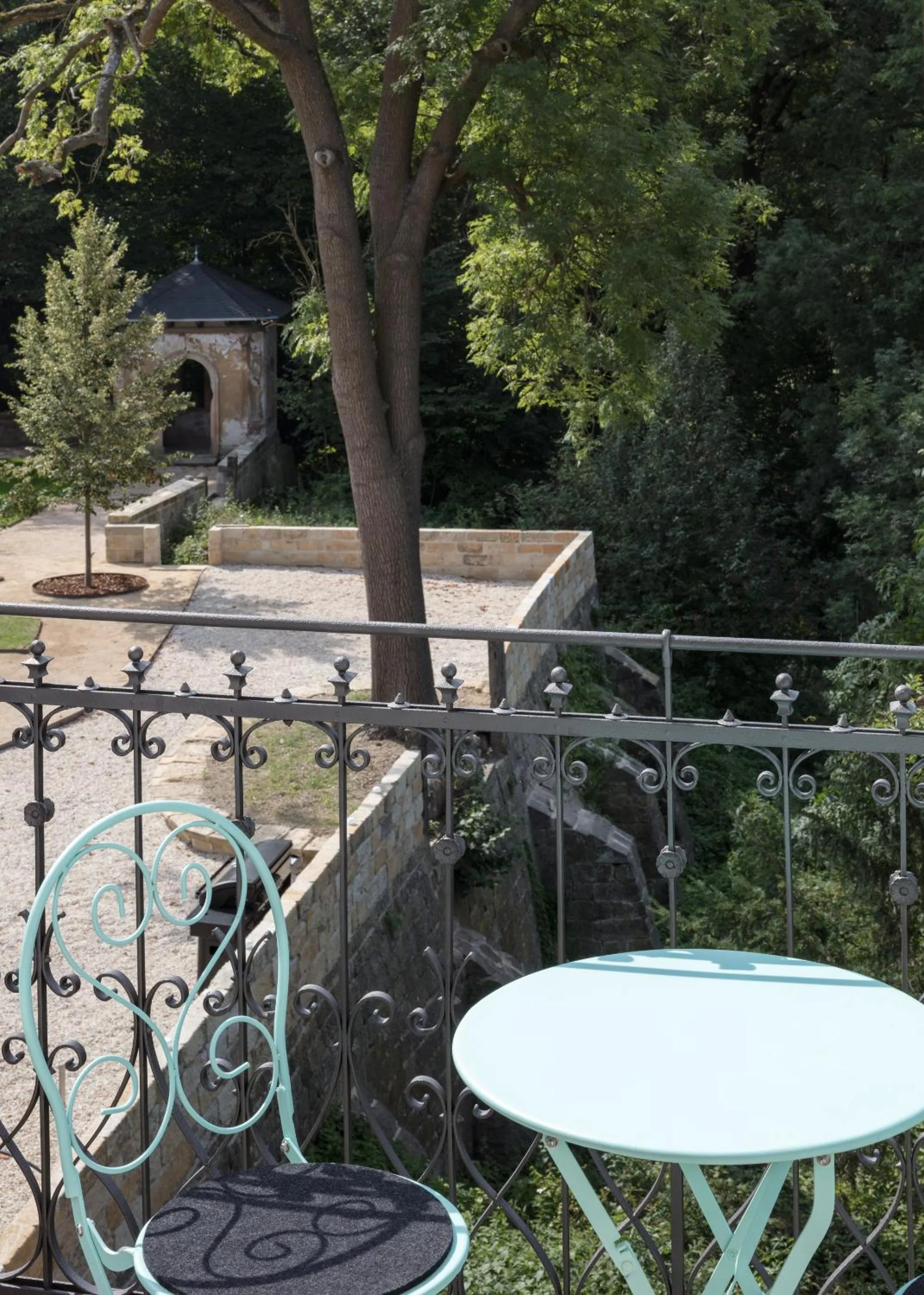 Balcony/Terrace in Schloss Prossen