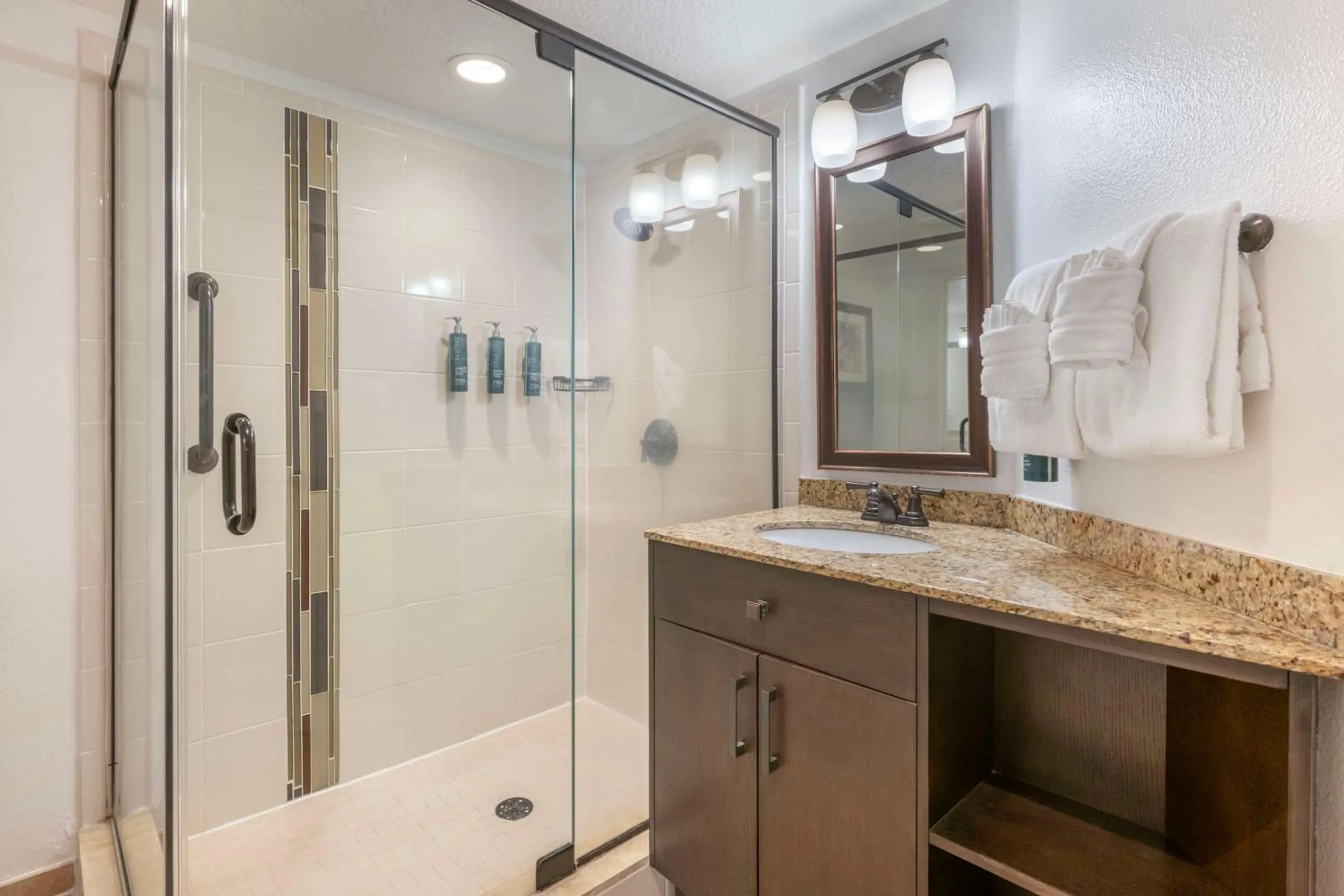 Bathroom in Hilton Vacation Club Aqua Sol Orlando West