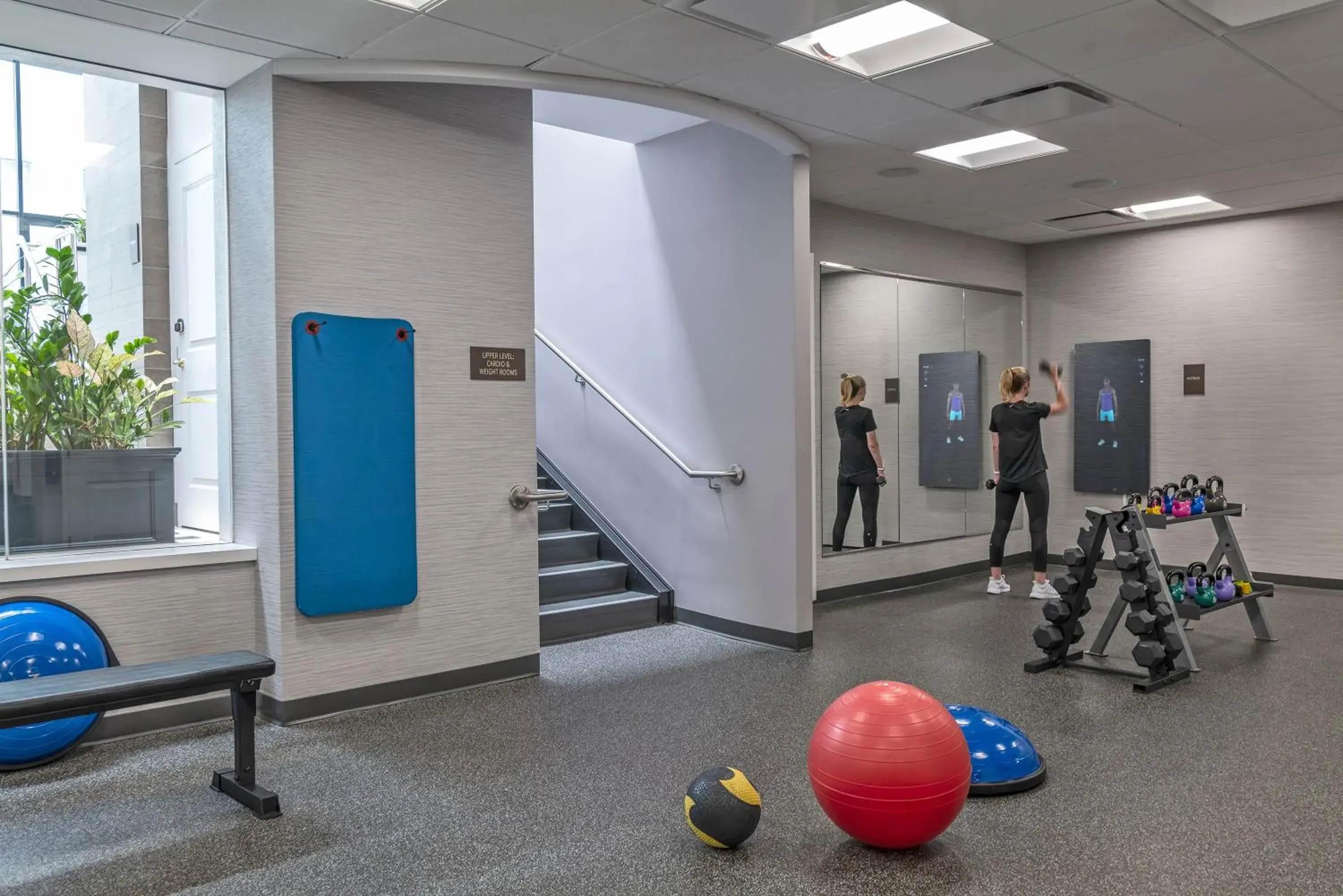 Fitness centre/facilities in The Langham, Boston Fitness centre/facilities in The Langham, Boston