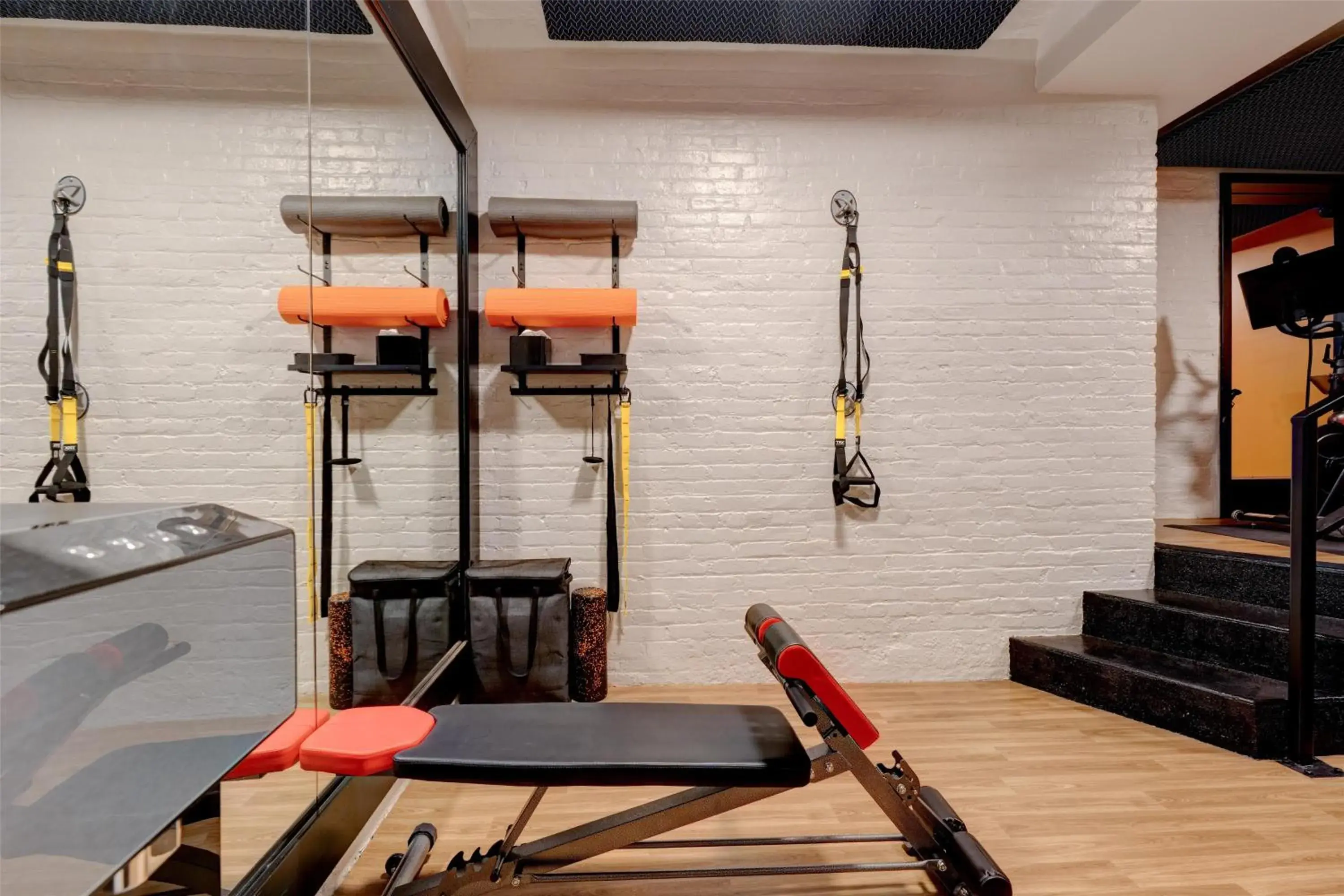 Fitness centre/facilities in Park South Hotel, part of JdV by Hyatt Fitness centre/facilities in Park South Hotel, part of JdV by Hyatt