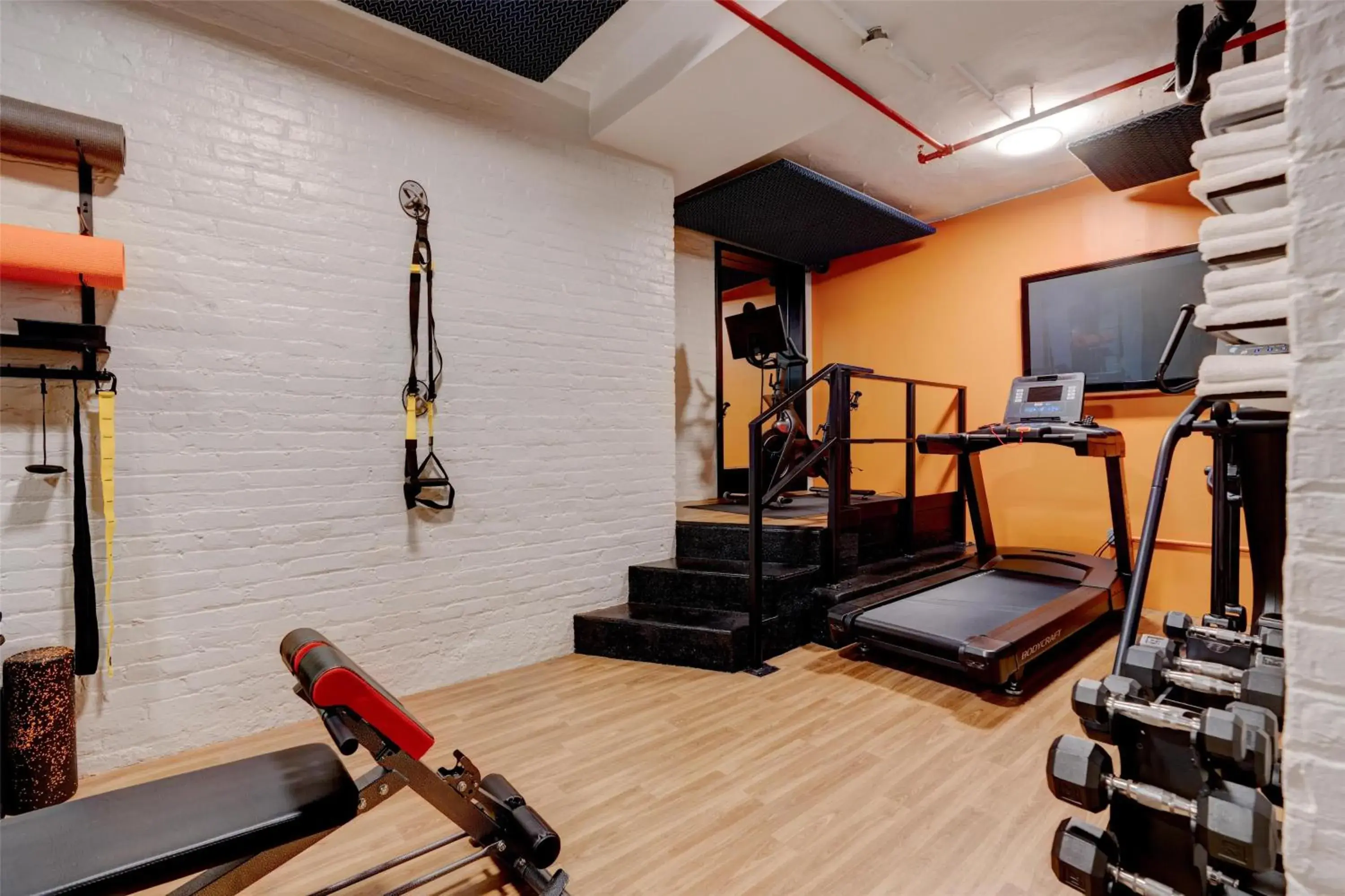 Fitness centre/facilities in Park South Hotel, part of JdV by Hyatt Fitness centre/facilities in Park South Hotel, part of JdV by Hyatt