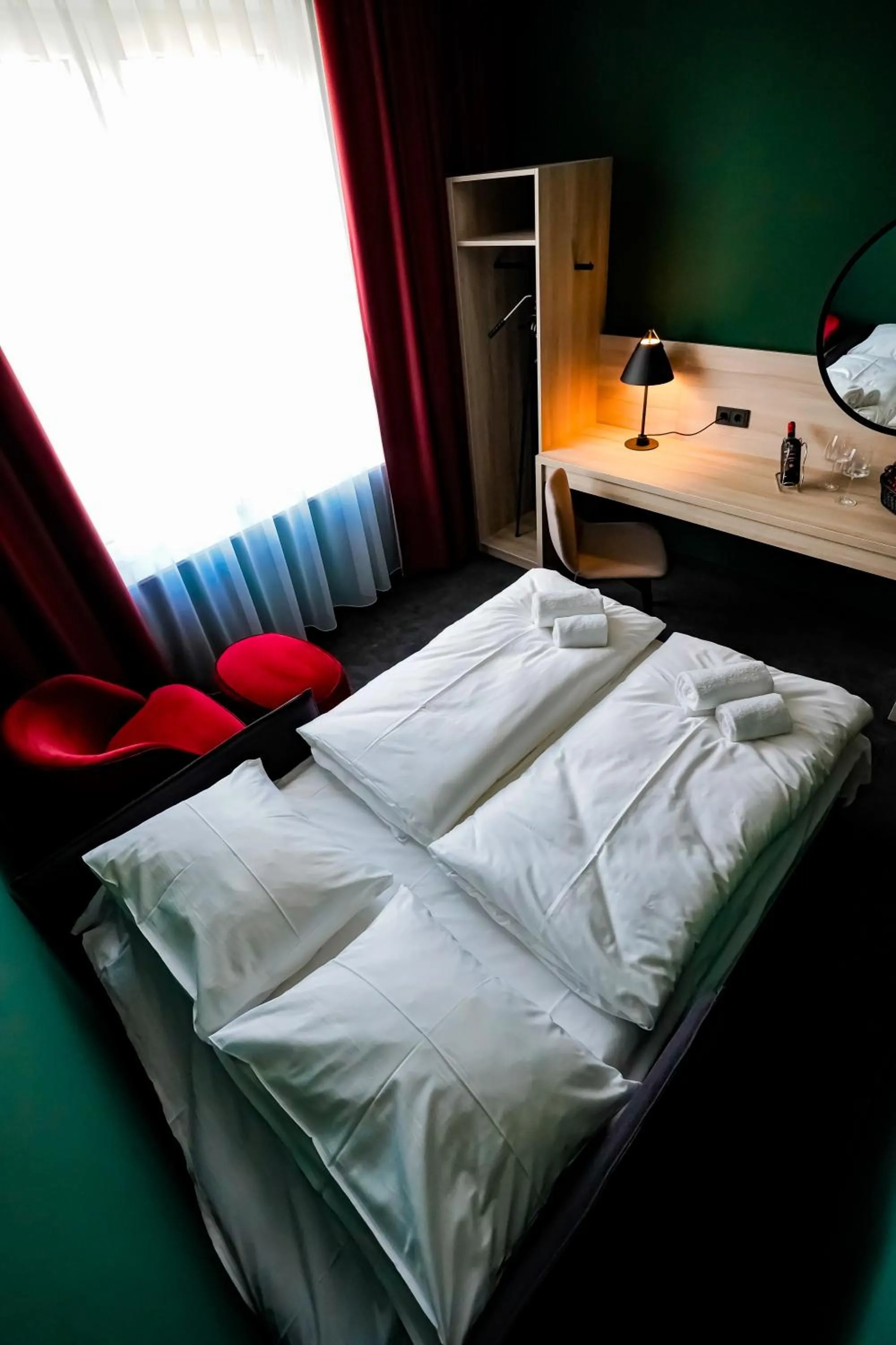 Bed in Hotel Viktorosa