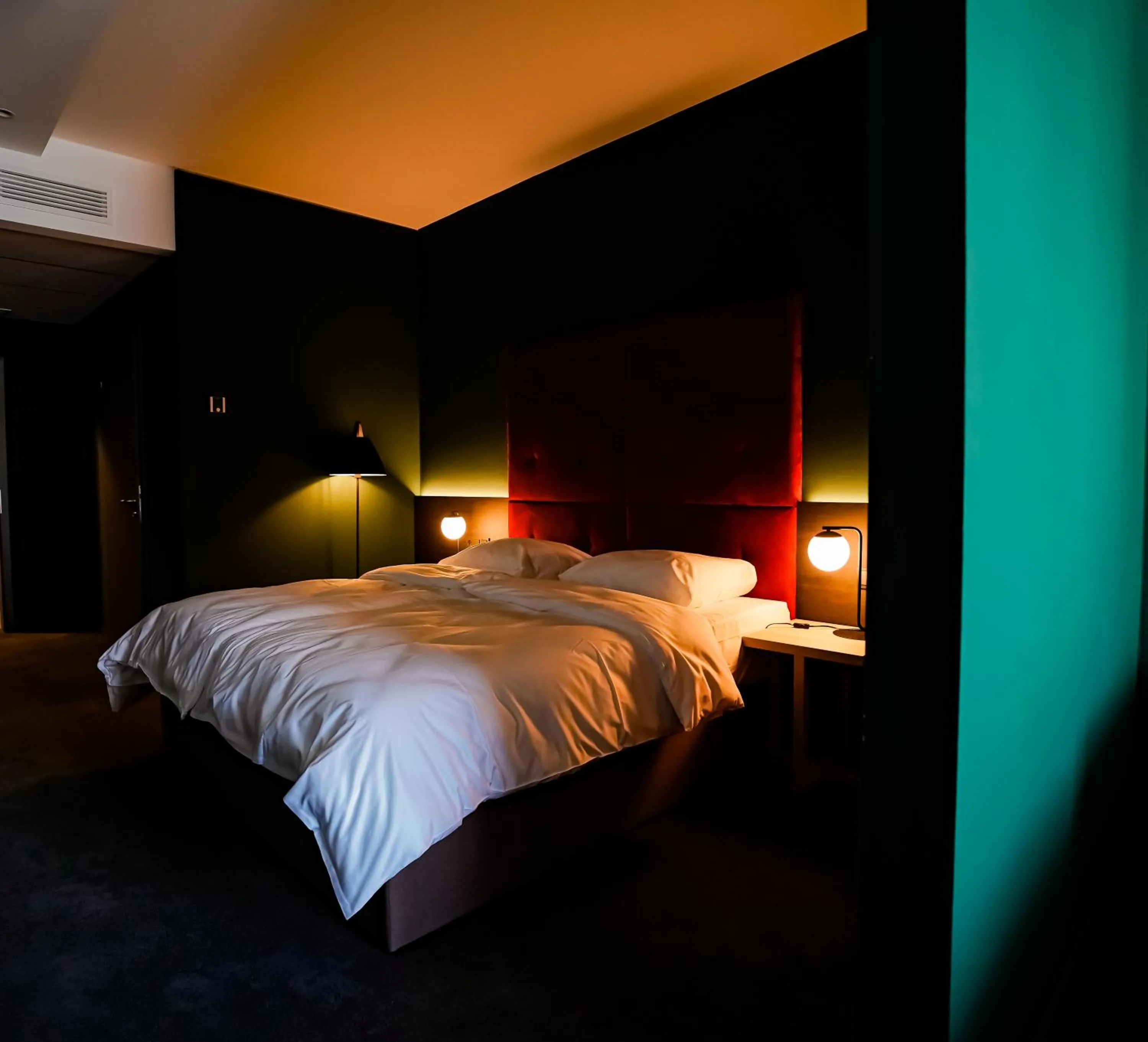 Bed in Hotel Viktorosa