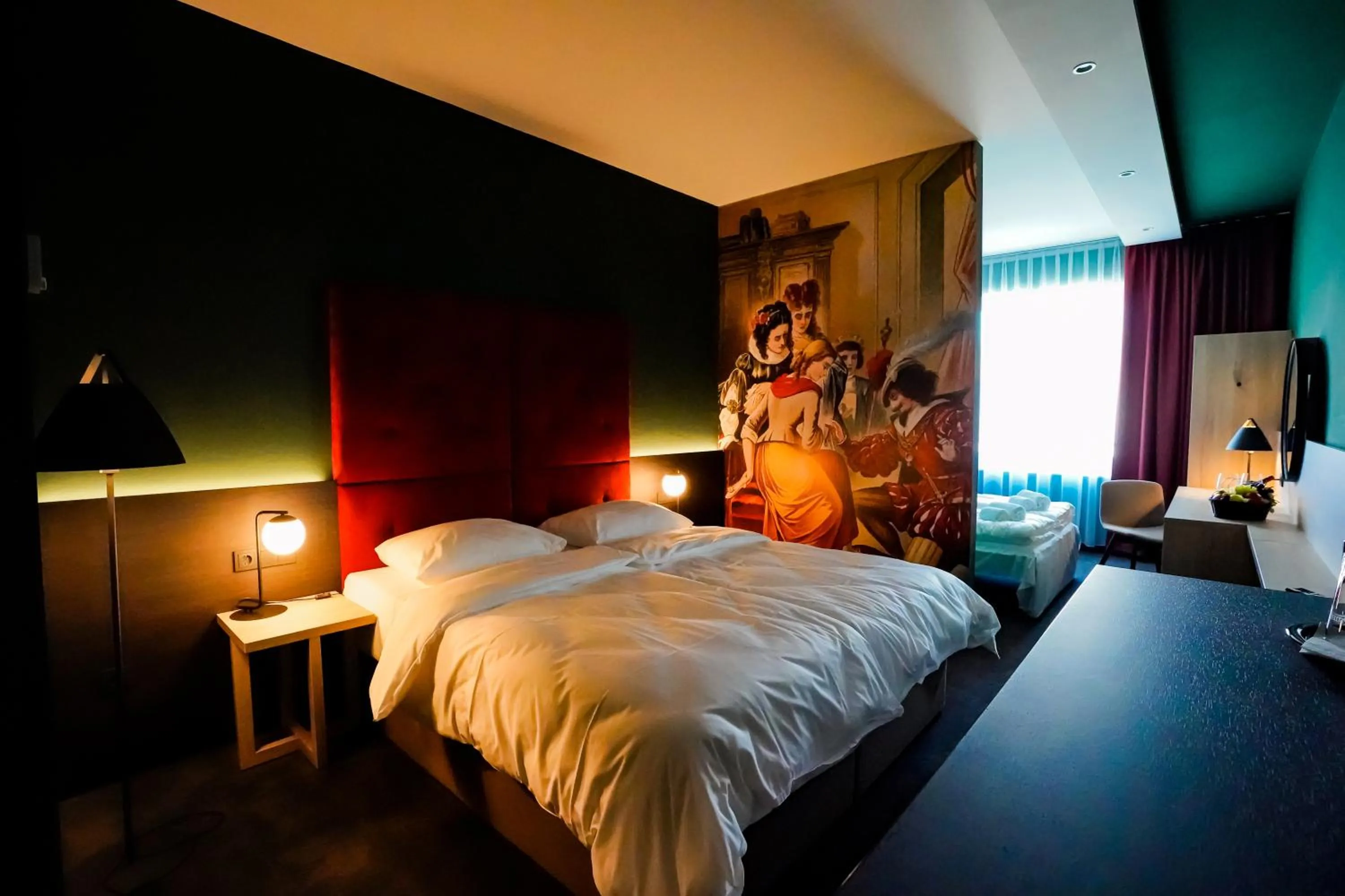 Bed in Hotel Viktorosa