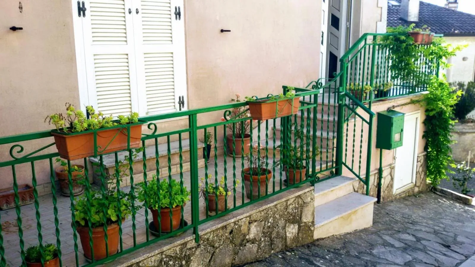 Balcony/Terrace in B&B Le Colonne