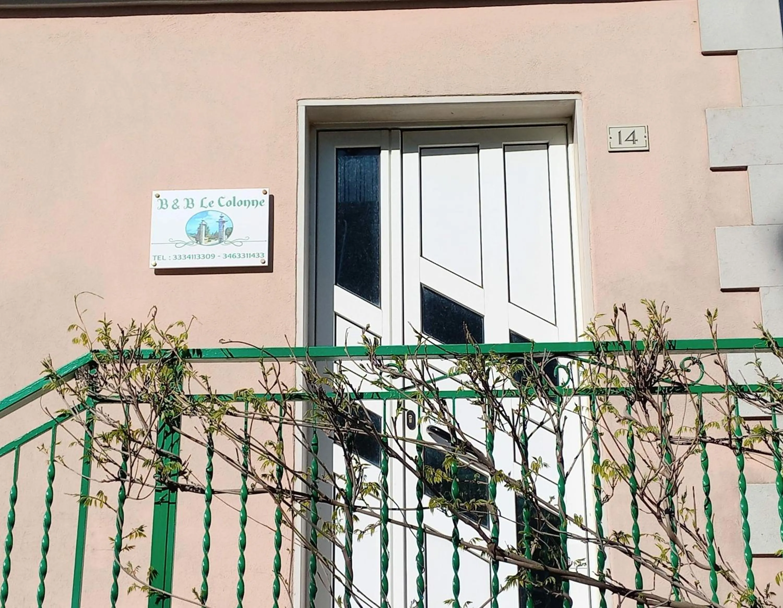 Property building in B&B Le Colonne