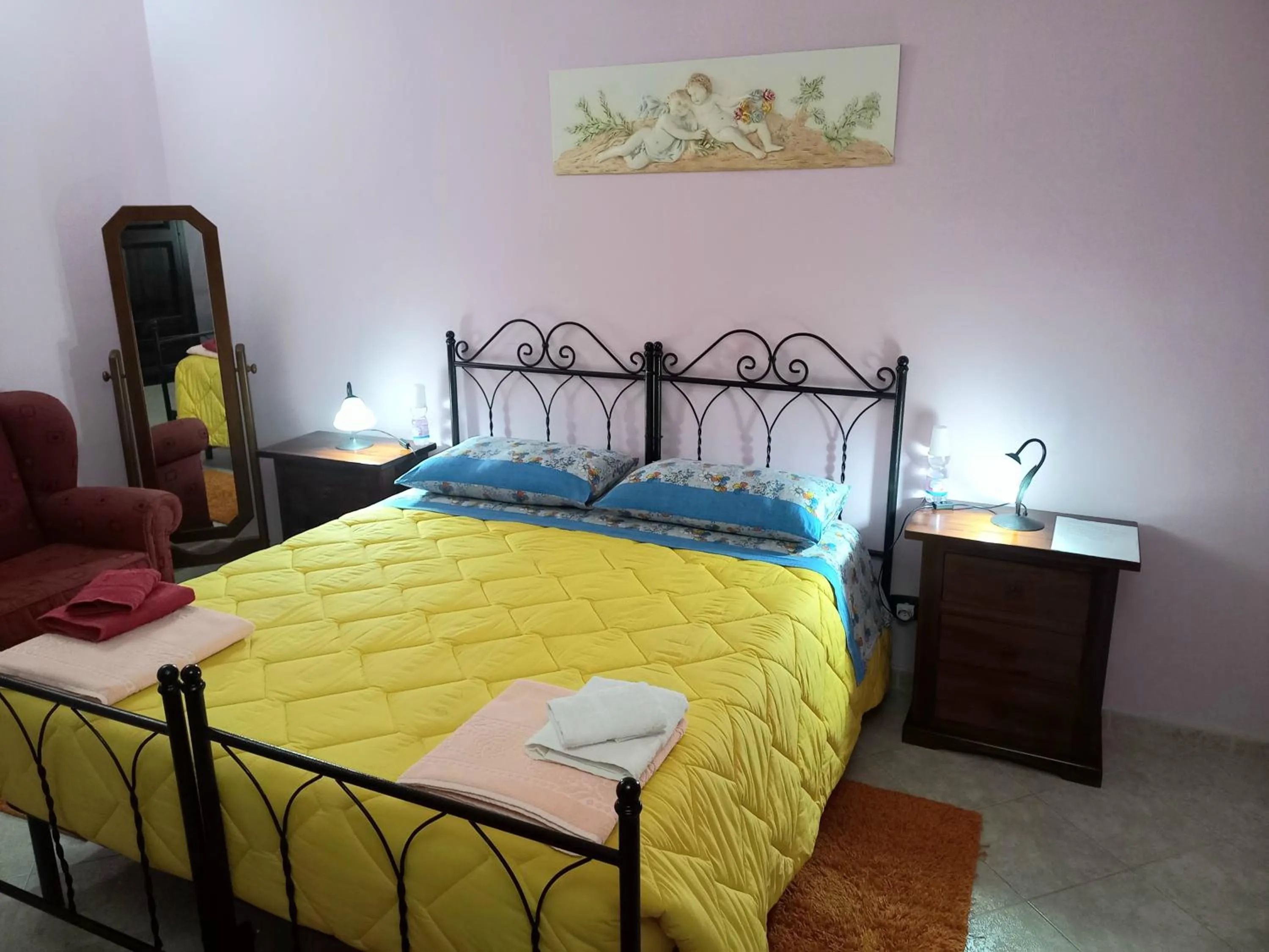 Photo of the whole room, Bed in B&B Le Colonne