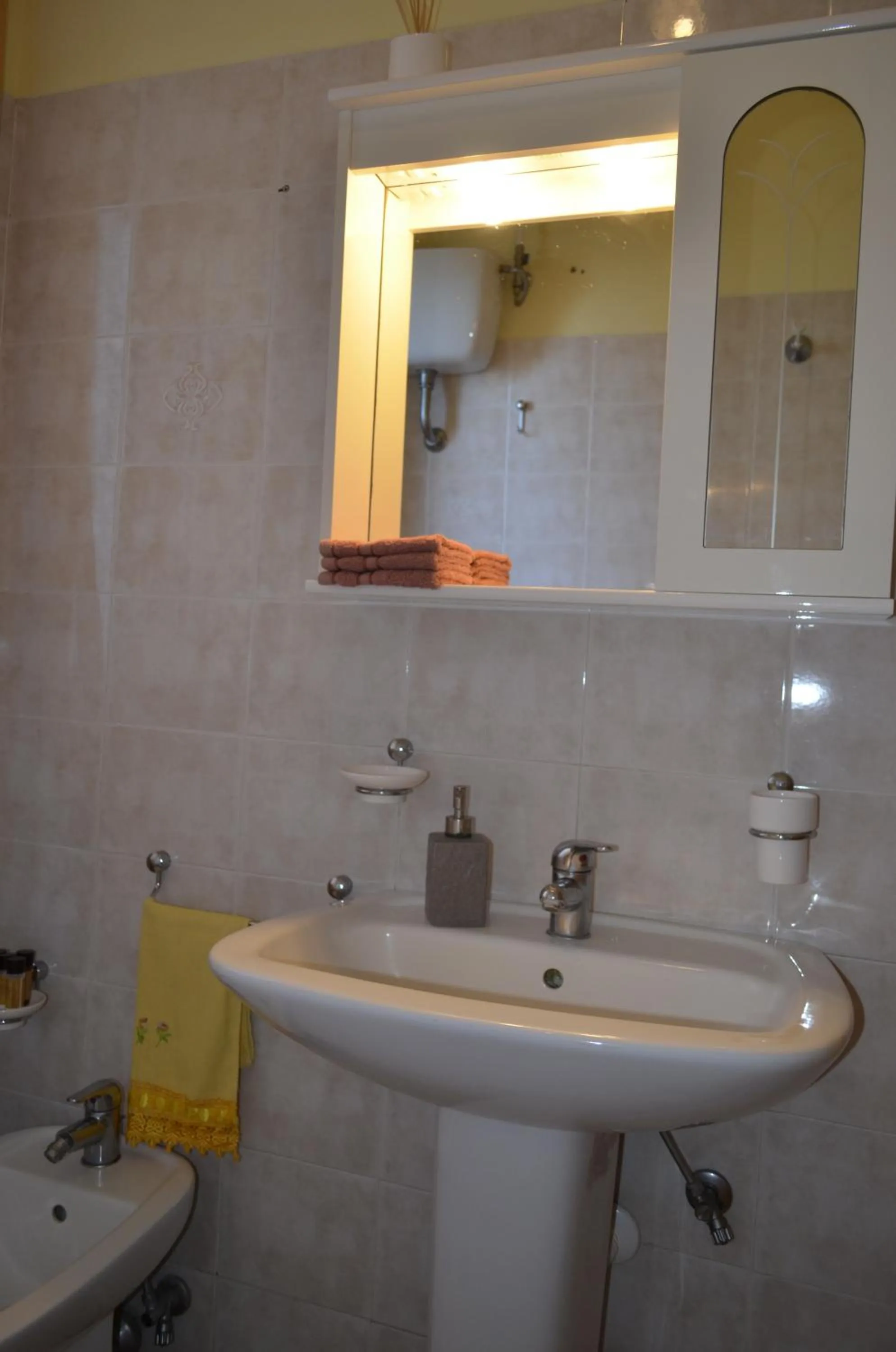 Bathroom in B&B Le Colonne
