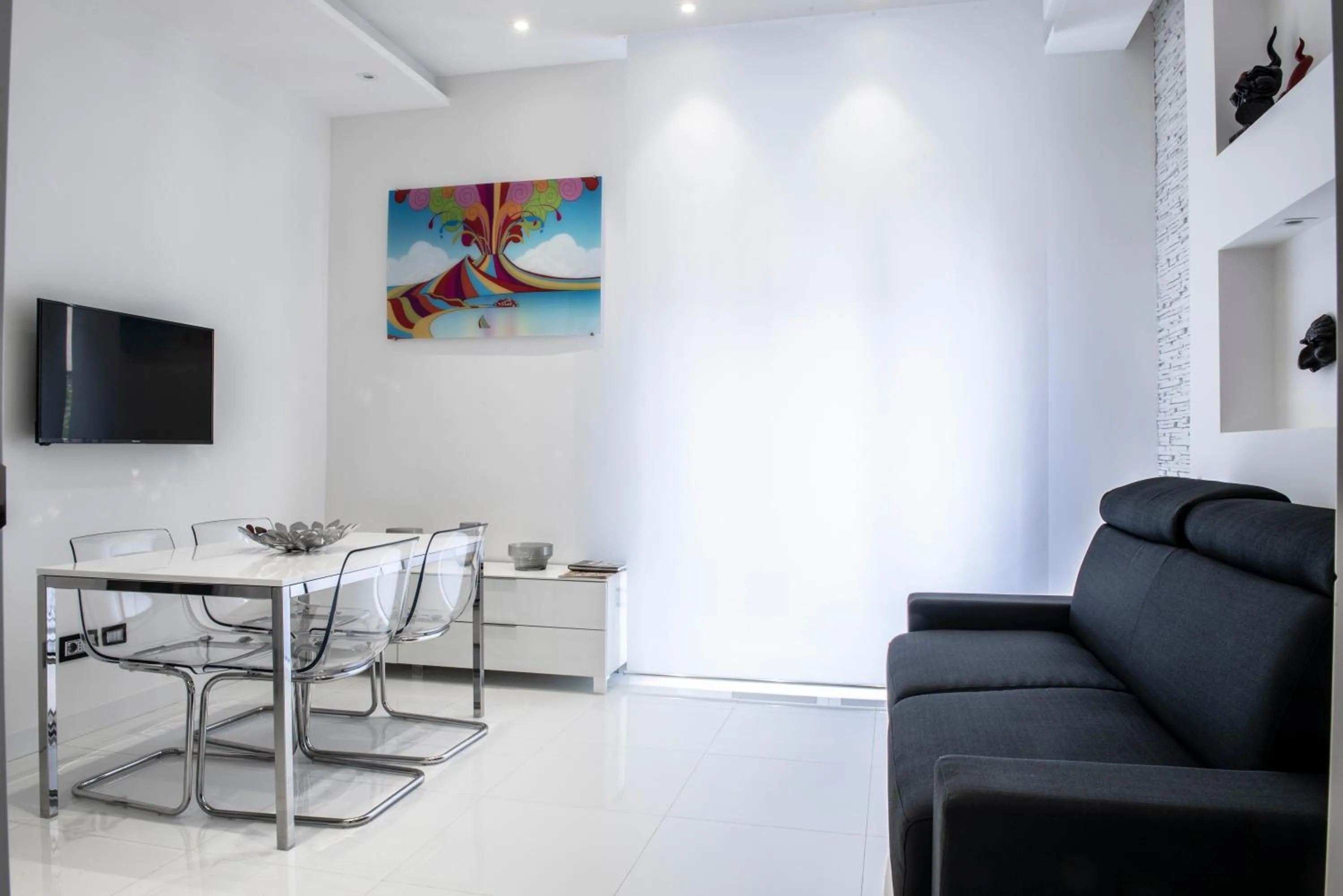 Dining area in Rettifilo 201 Exclusive Rooms