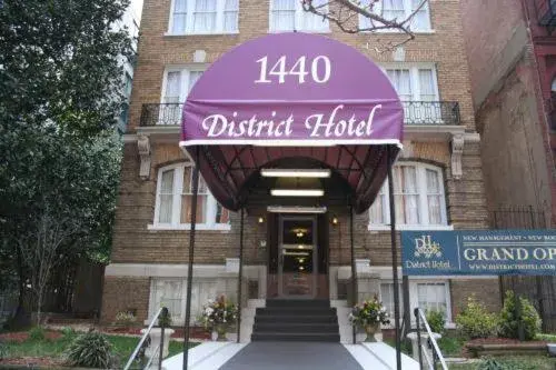 Property building in District Hotel Property building in District Hotel