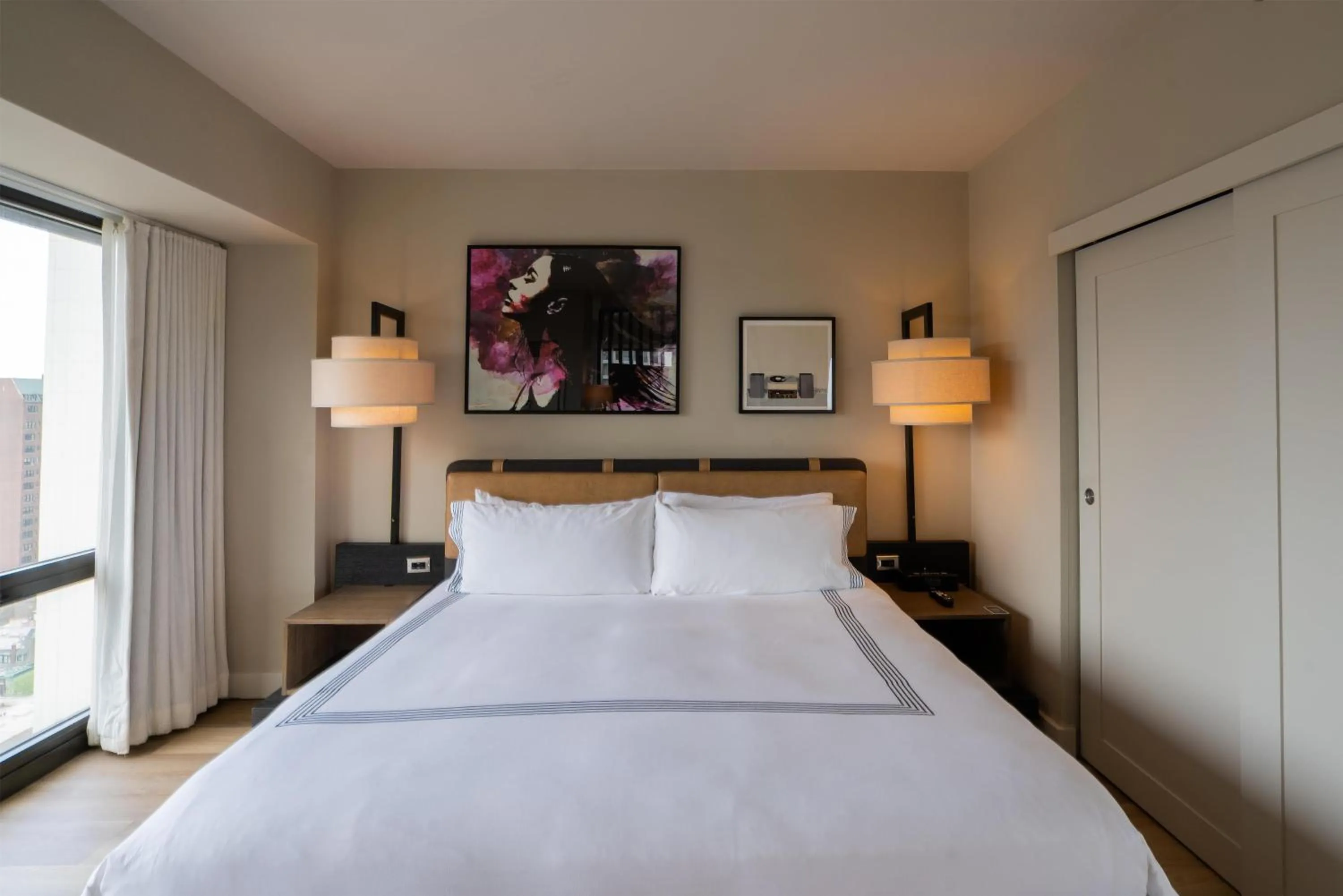 Photo of the whole room, Bed in Thompson Chicago, by Hyatt