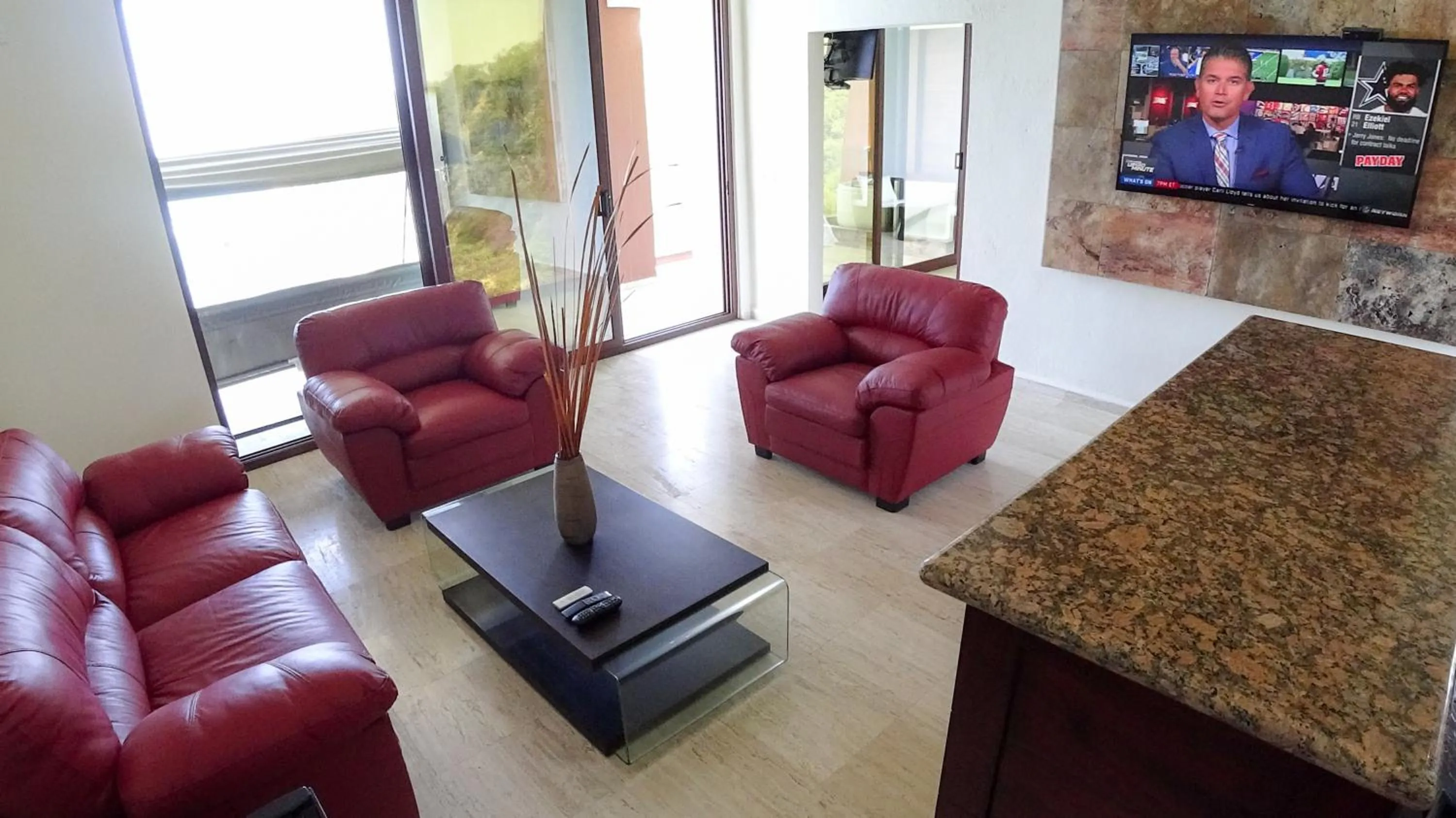 Living room in Pacific King Hotel