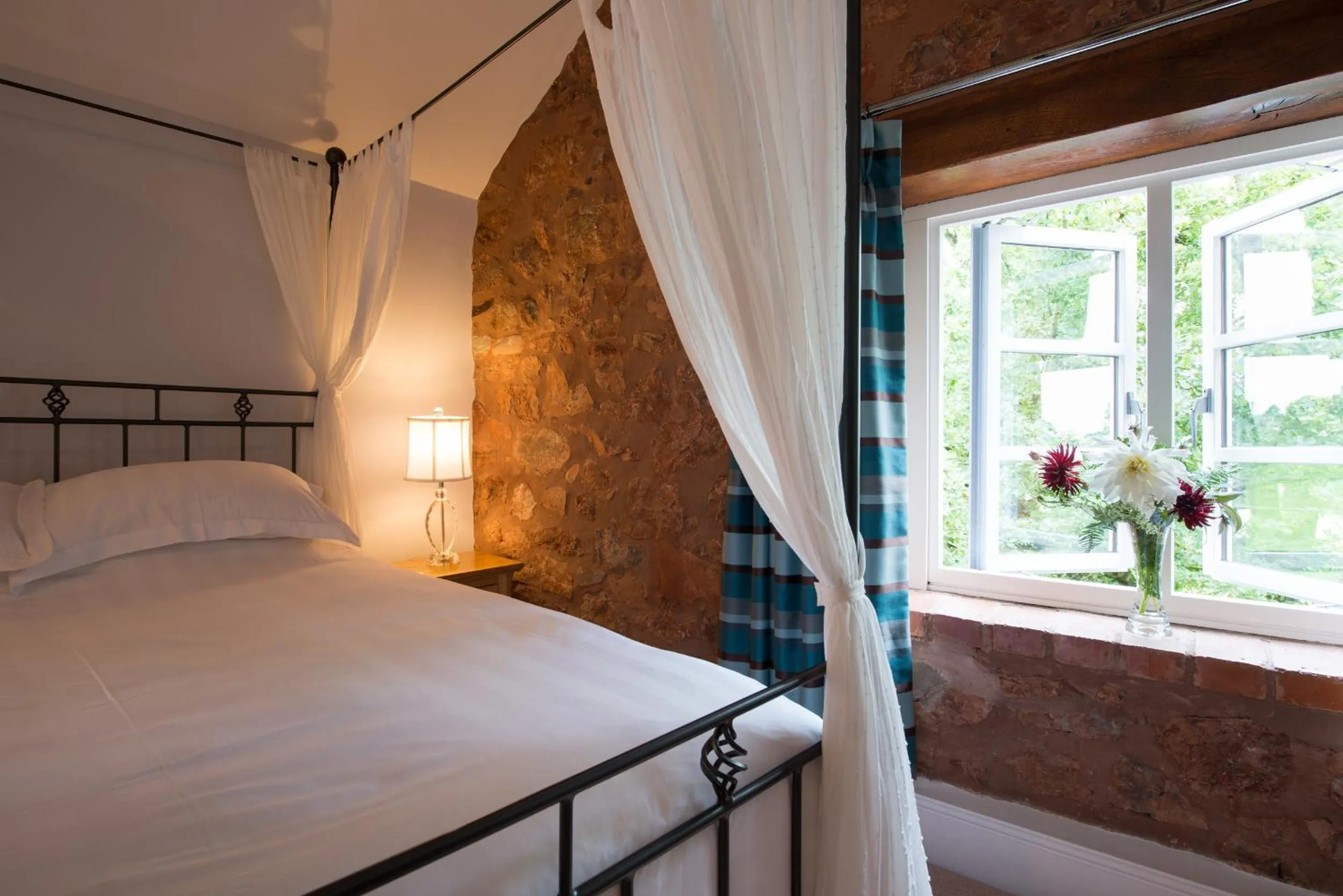 Bed in The Old Dairy at Bishops Barton