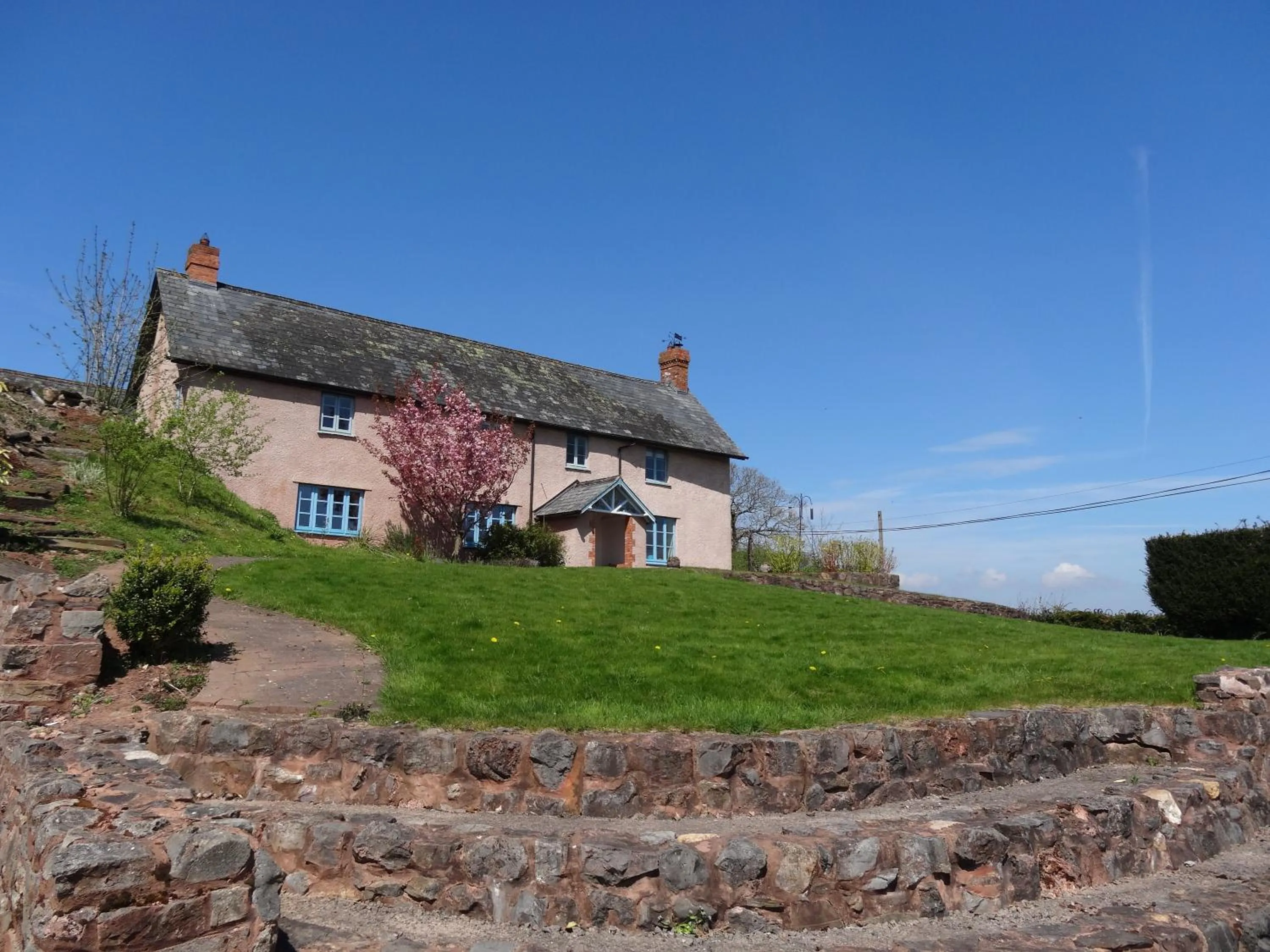 Facade/entrance in The Old Dairy at Bishops Barton