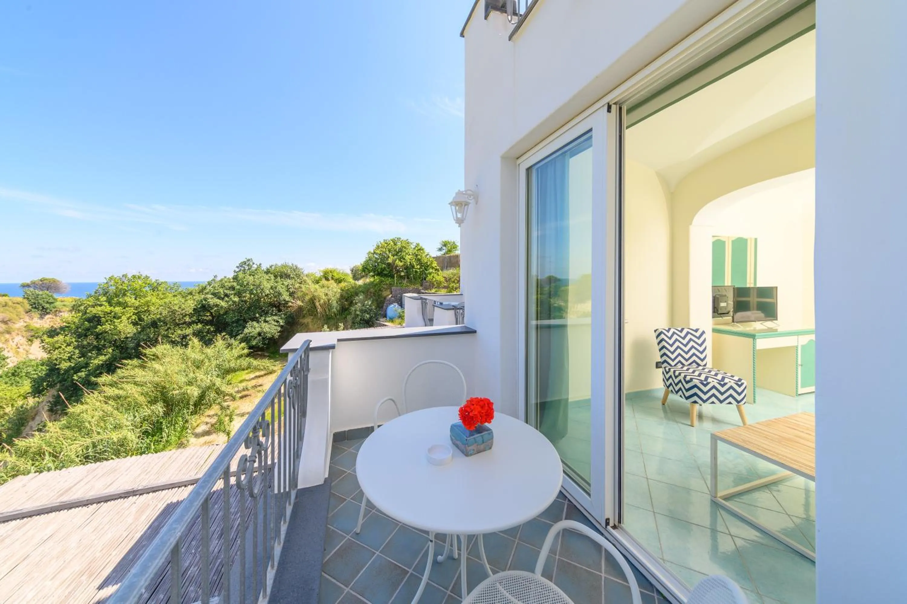 Natural landscape in Sorgeto Garden