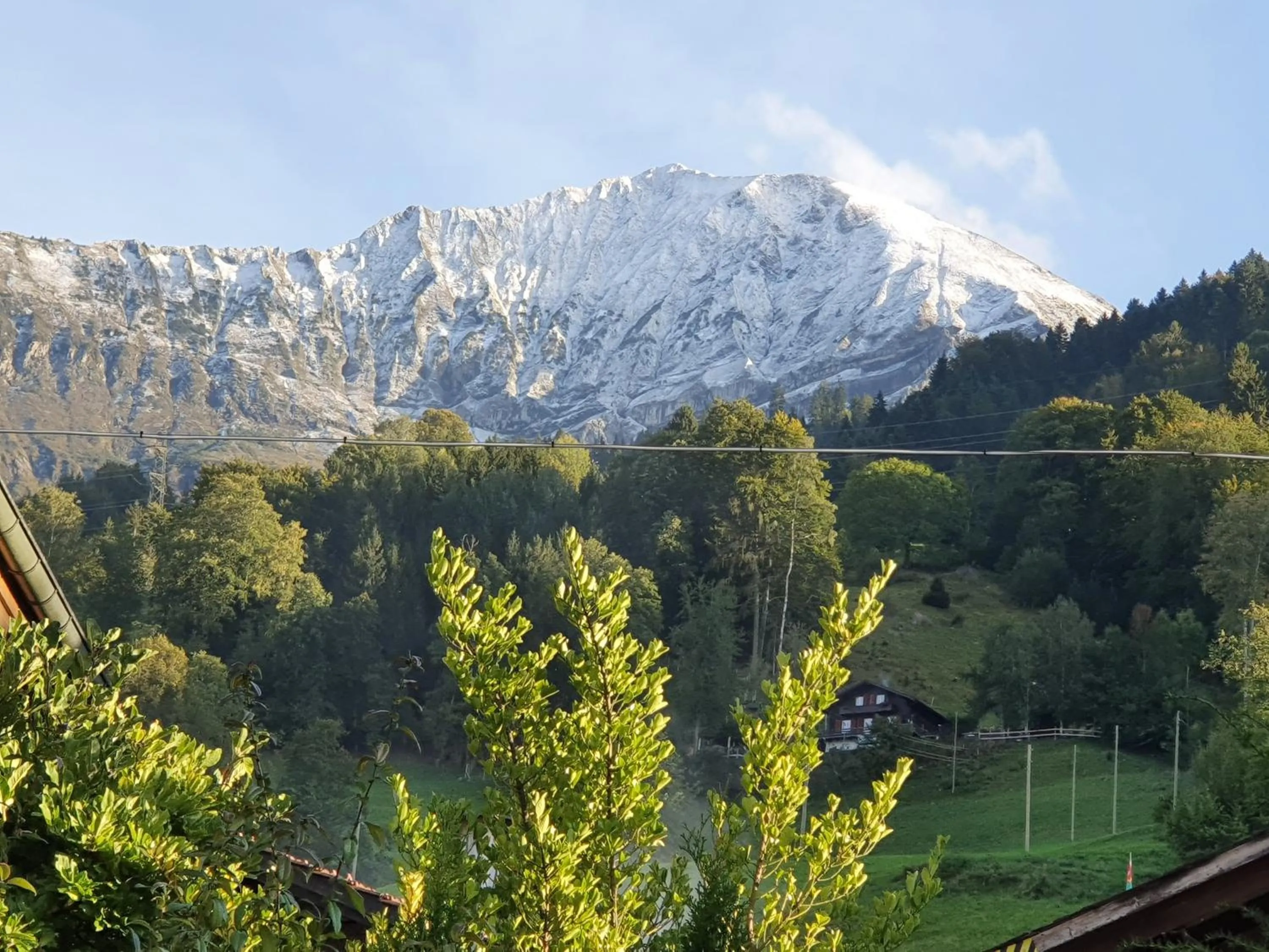 Mountain view in Hotel Rosengärtli