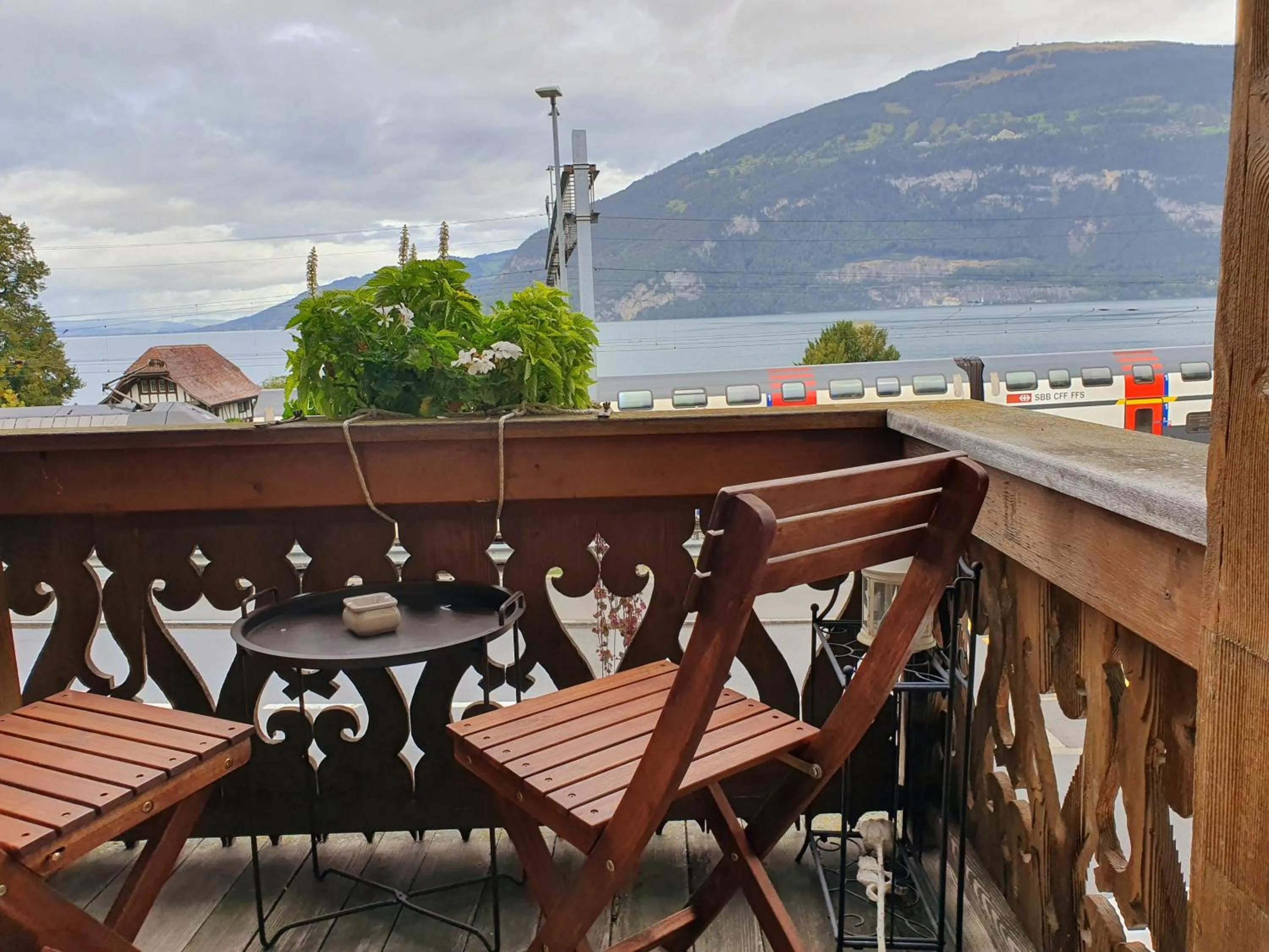 Balcony/Terrace in Hotel Rosengärtli