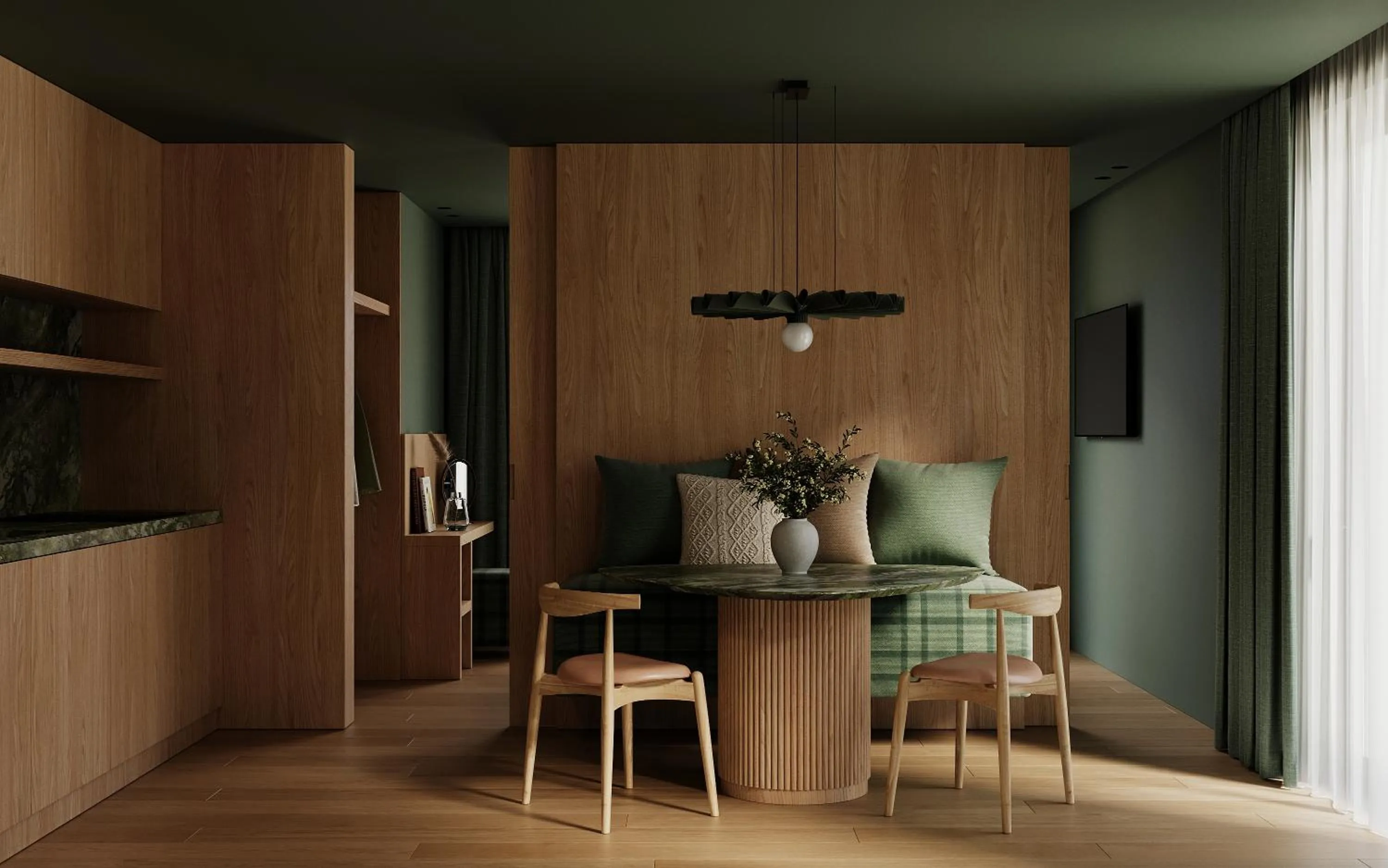 Seating area in Post Residence - Home of Memories - Dolomites