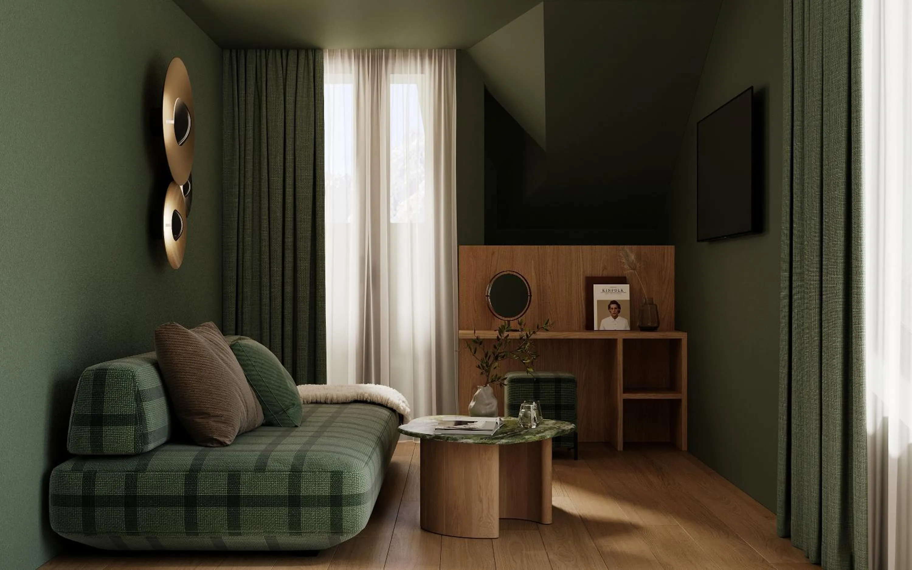 Living room in Post Residence - Home of Memories - Dolomites