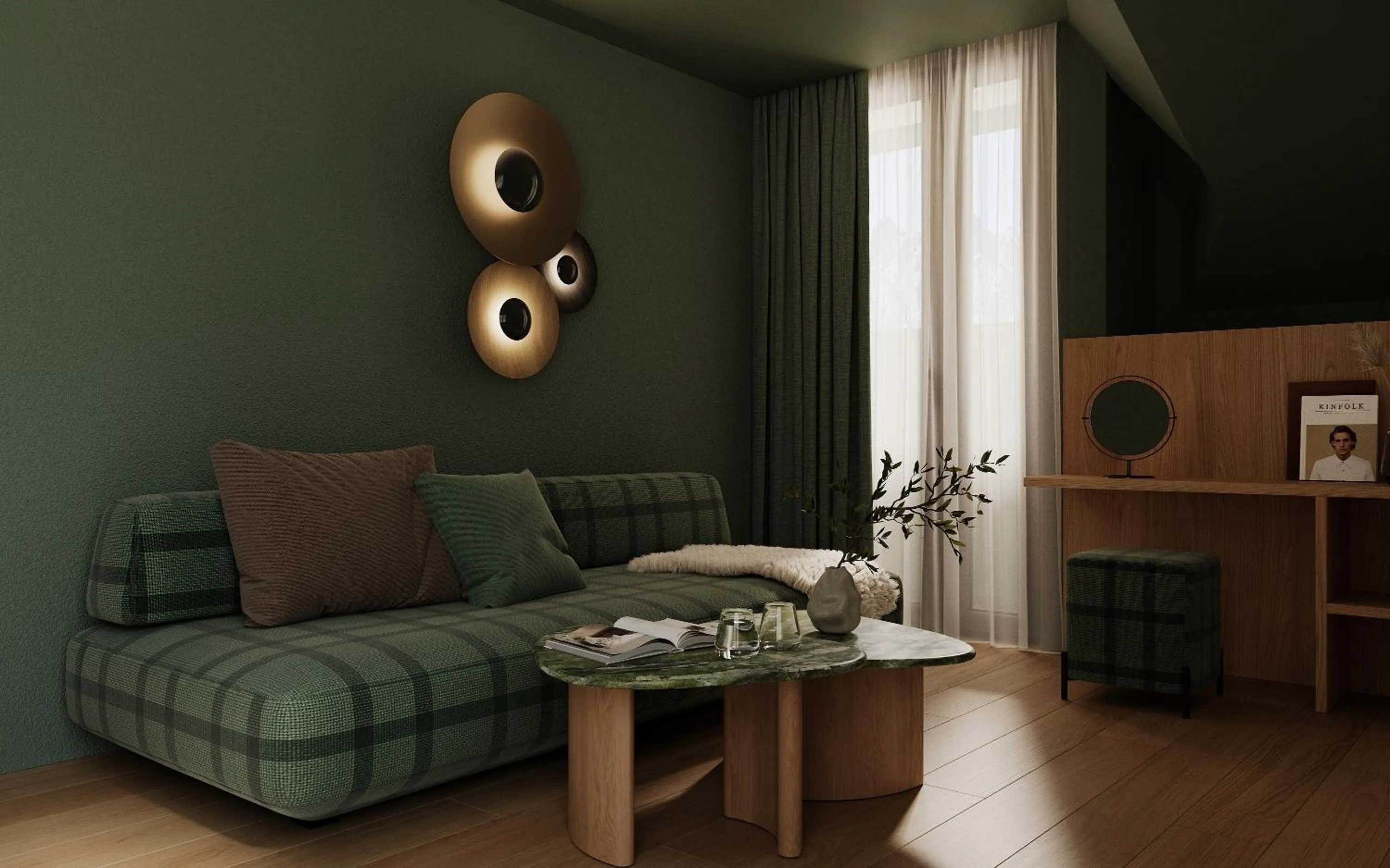 Seating area in Post Residence - Home of Memories - Dolomites