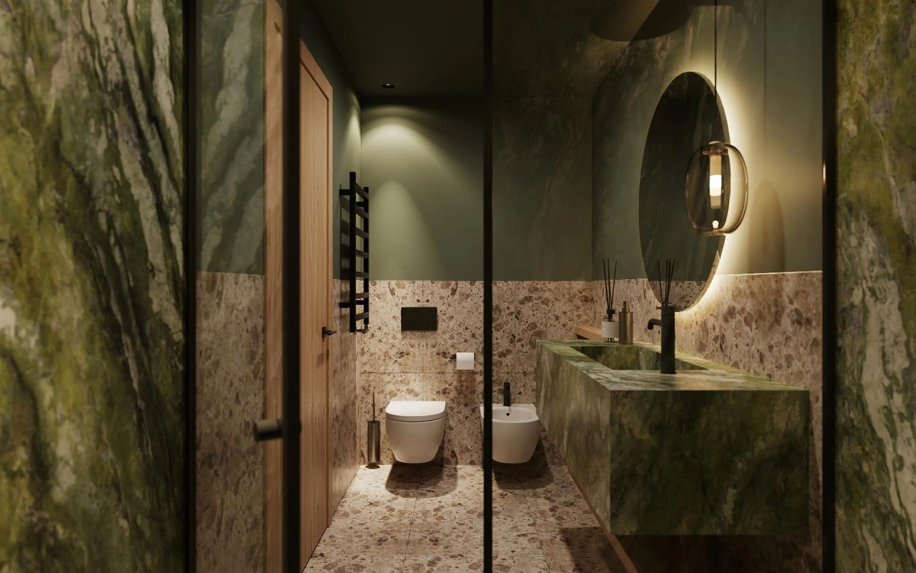 Bathroom in Post Residence - Home of Memories - Dolomites