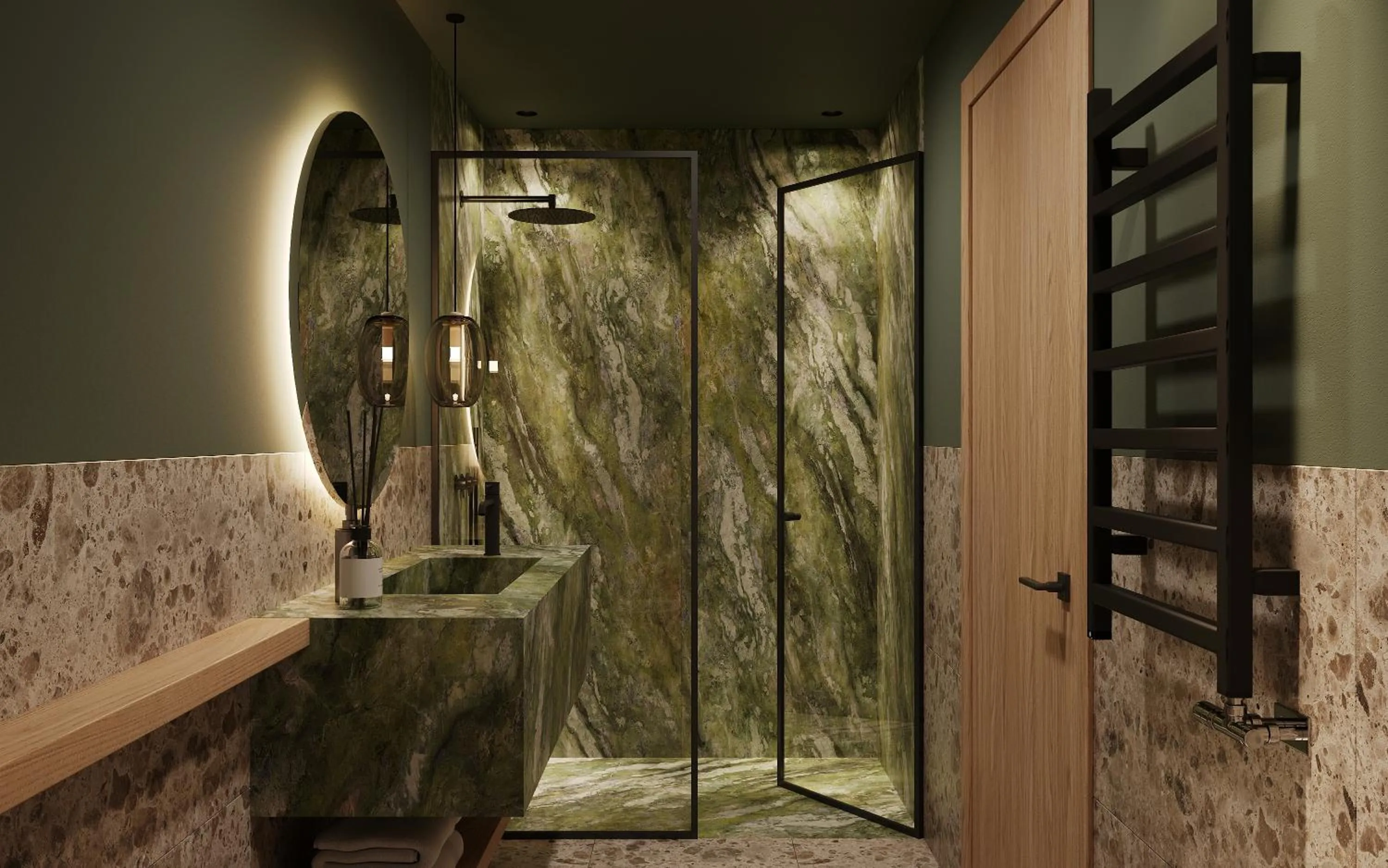 Bathroom in Post Residence - Home of Memories - Dolomites