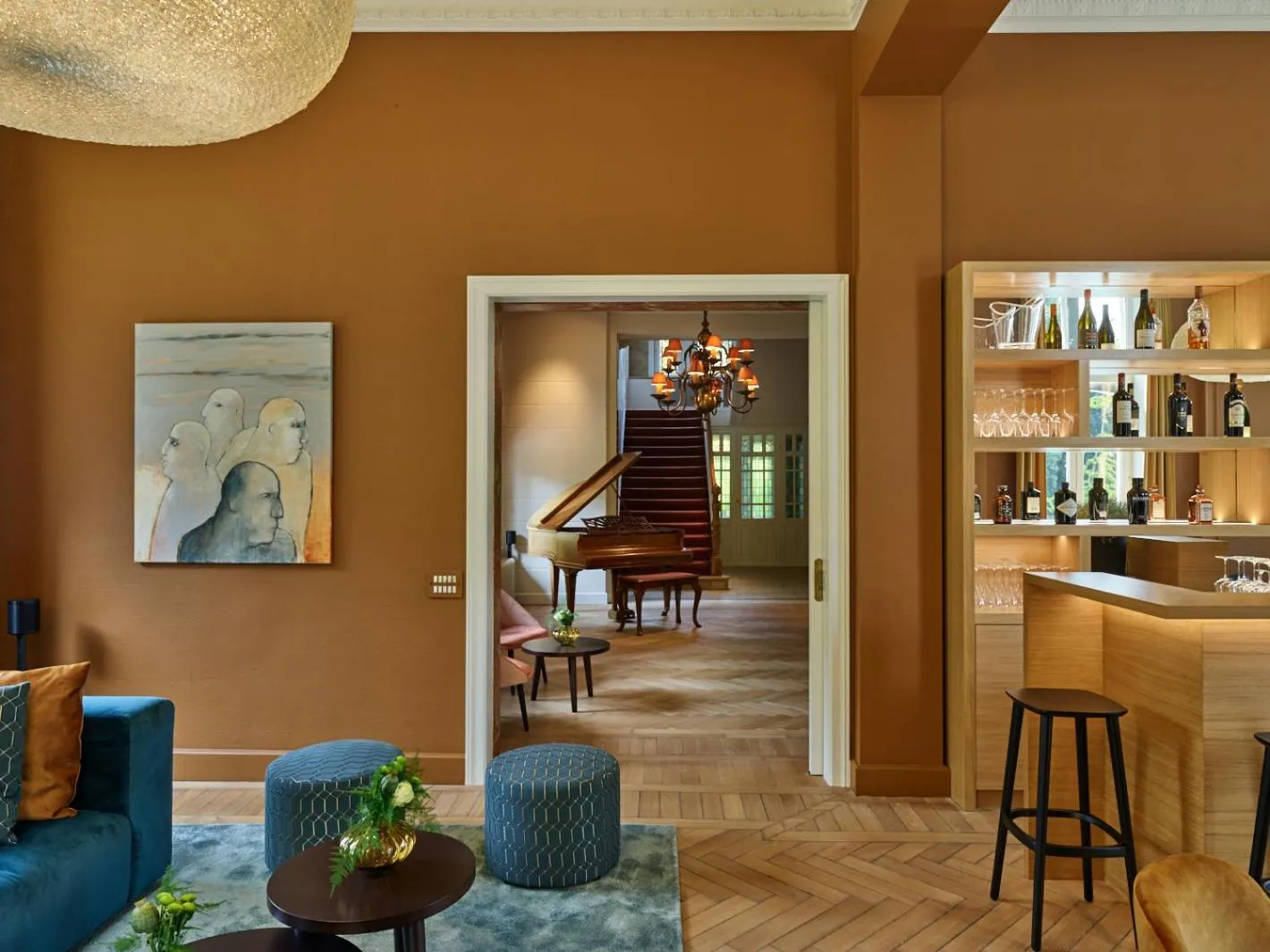 Living room in Boutique Hotel Ter Wallen