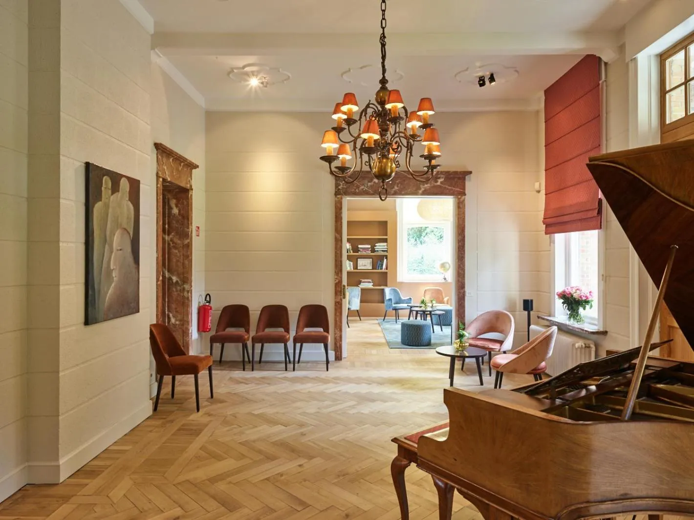 Seating area in Boutique Hotel Ter Wallen