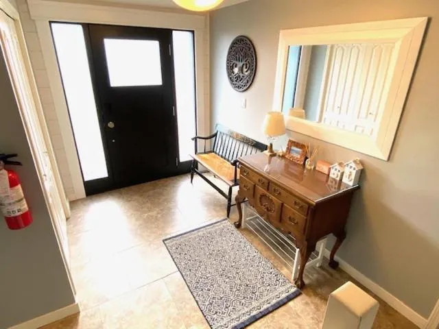 Lobby or reception in The Blue House Bed and Breakfast