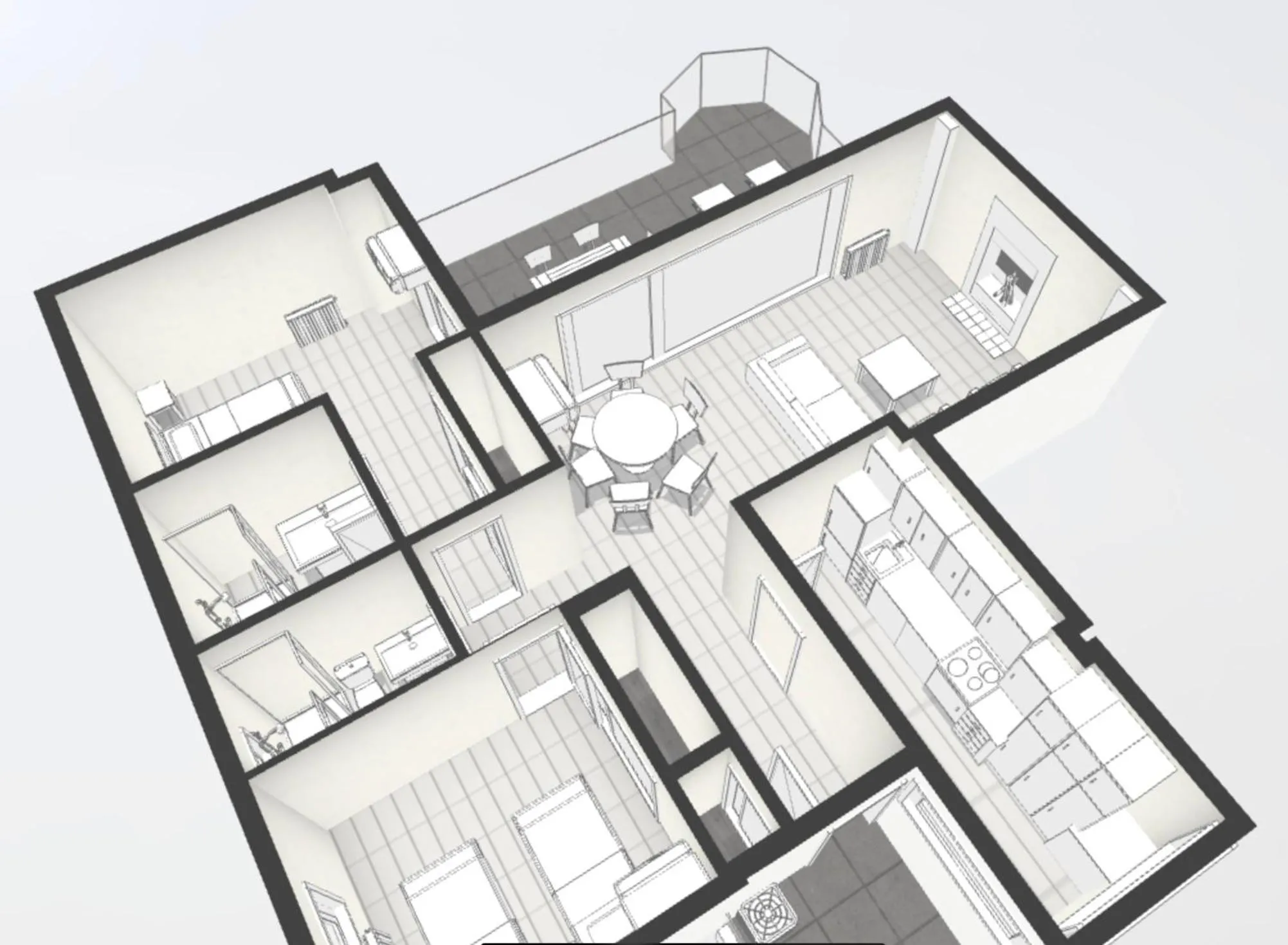 Luxury Apartm Brand newSwimming PoolGolf Beach