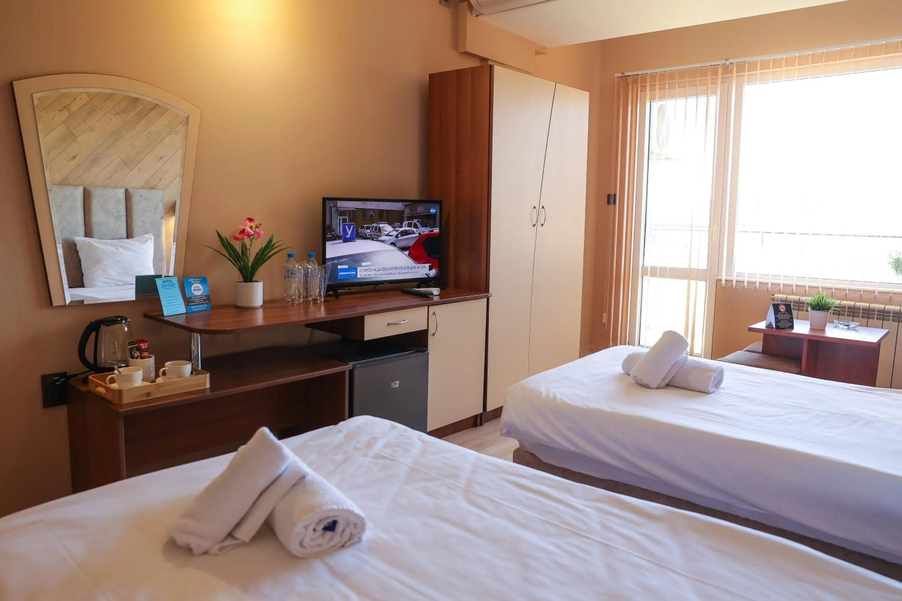 Bed in Family Hotel Gotse Delchev