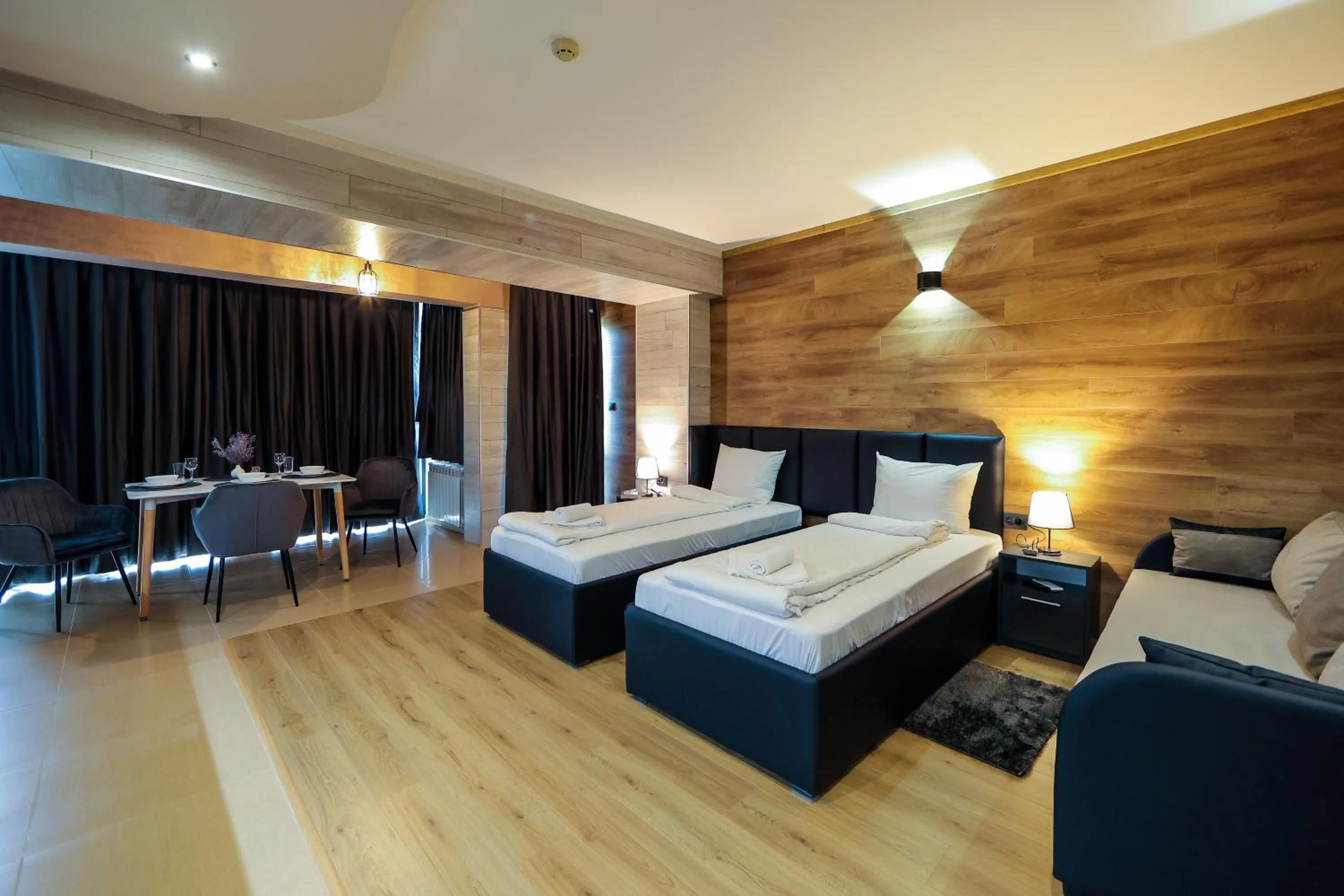 Bed in Family Hotel Gotse Delchev