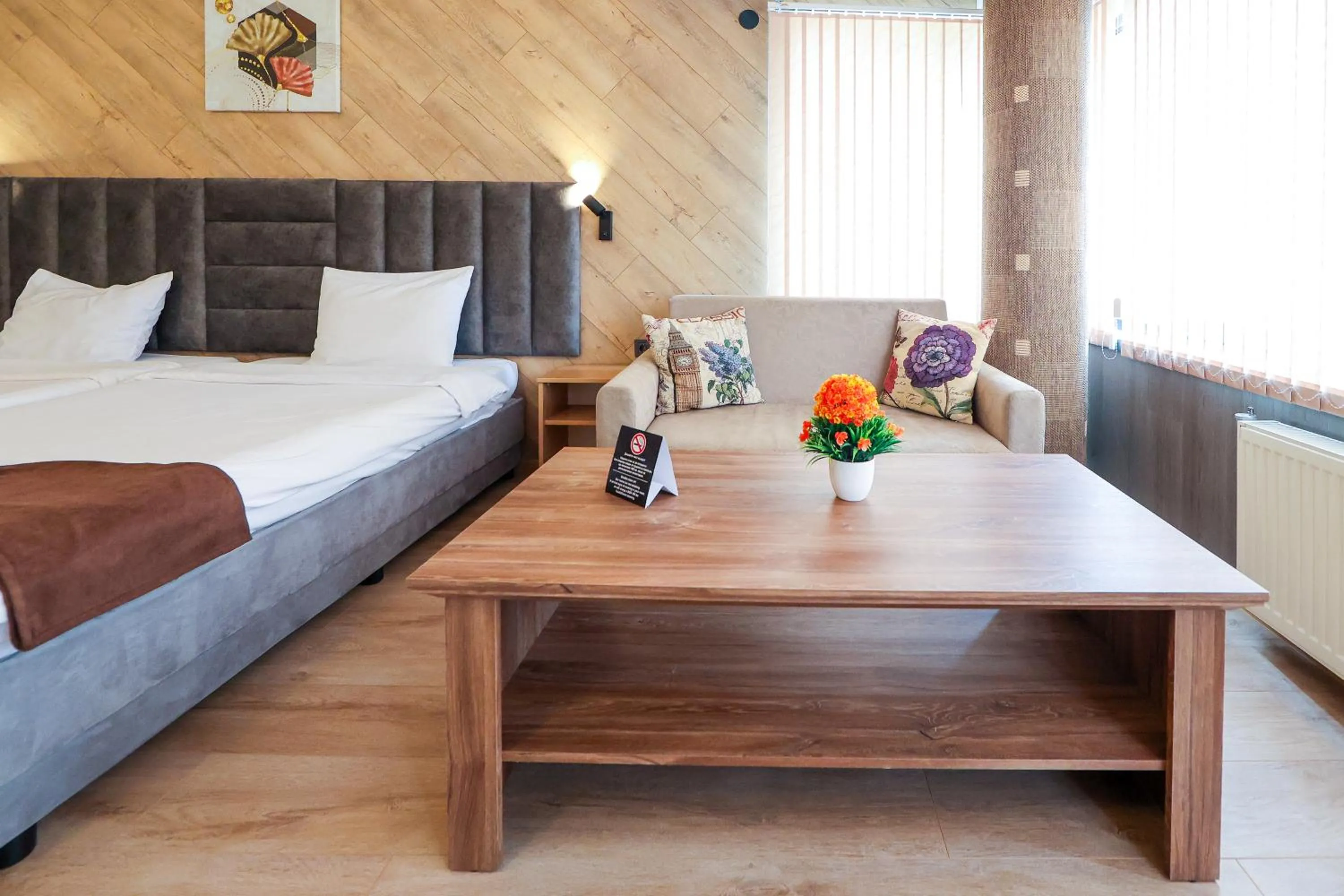 Bed in Family Hotel Gotse Delchev
