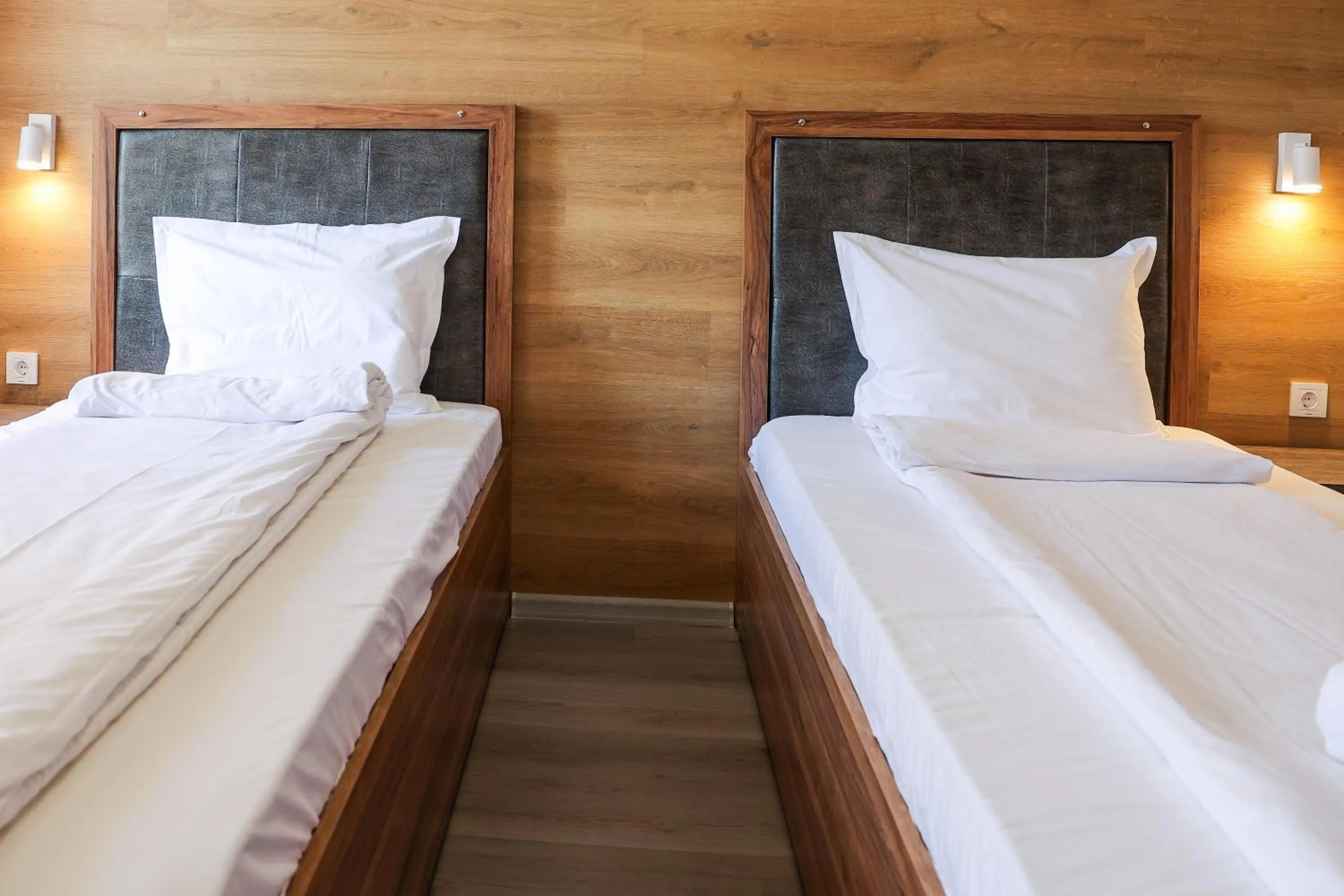 Bed in Family Hotel Gotse Delchev