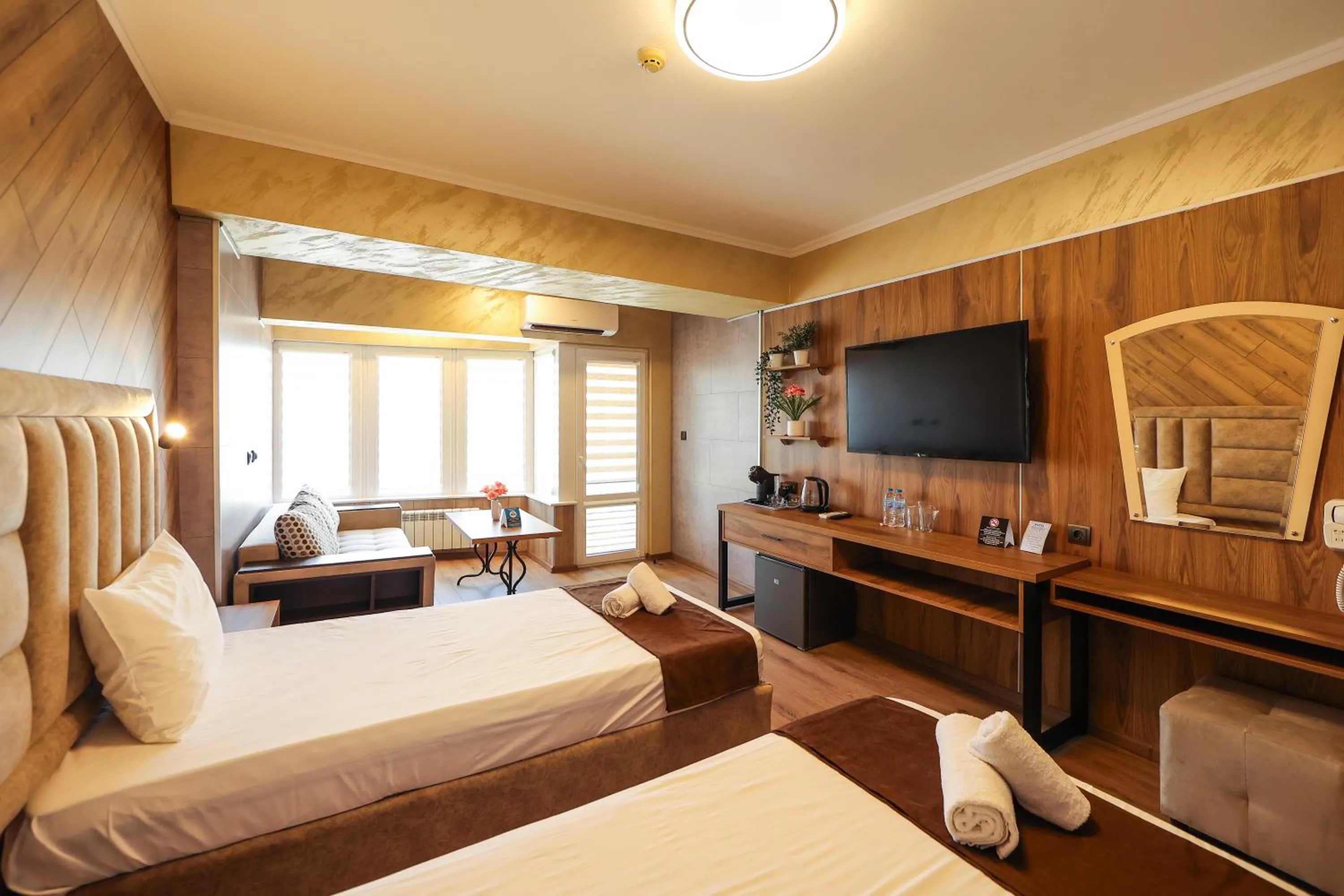 Bed in Family Hotel Gotse Delchev