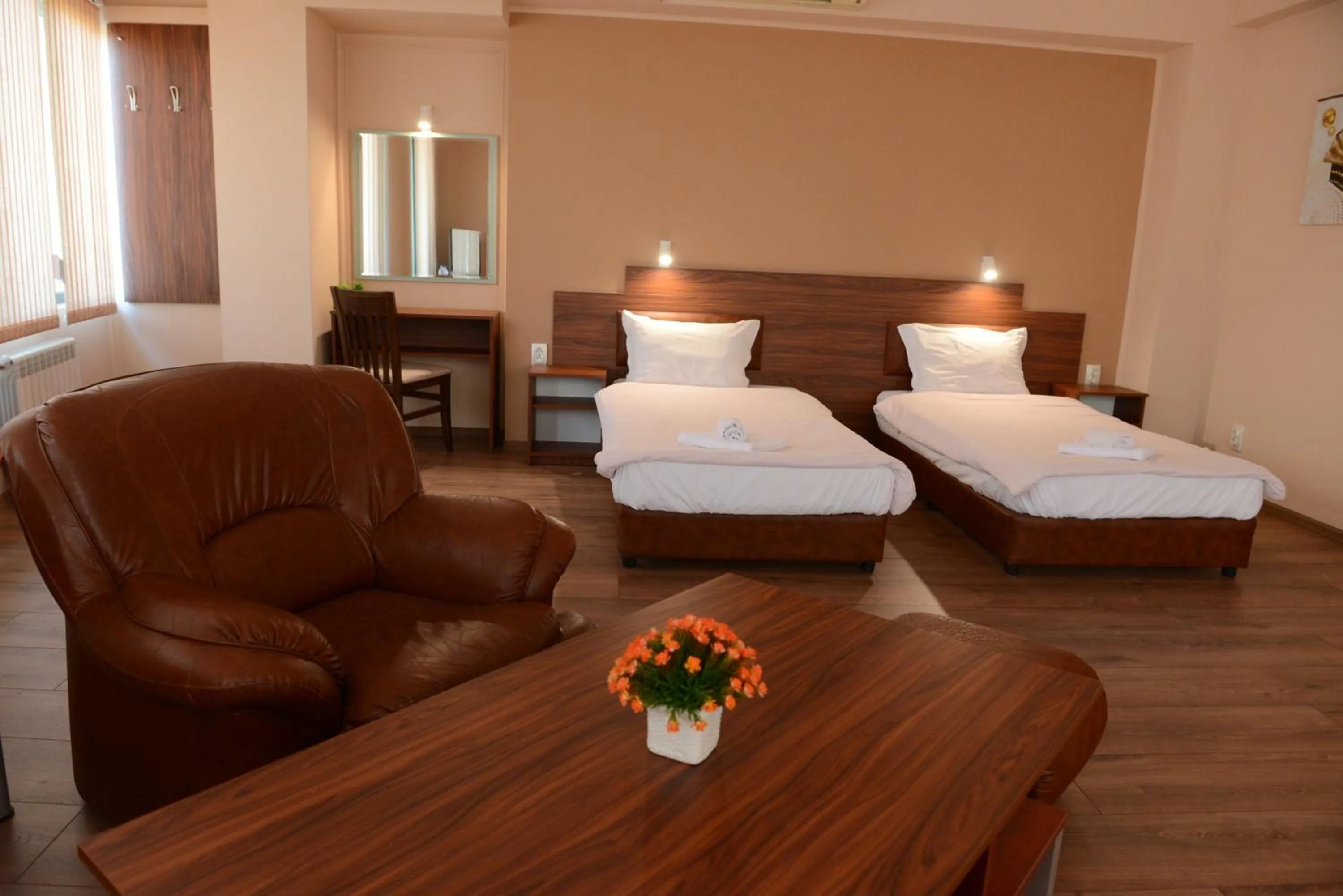Bed in Family Hotel Gotse Delchev