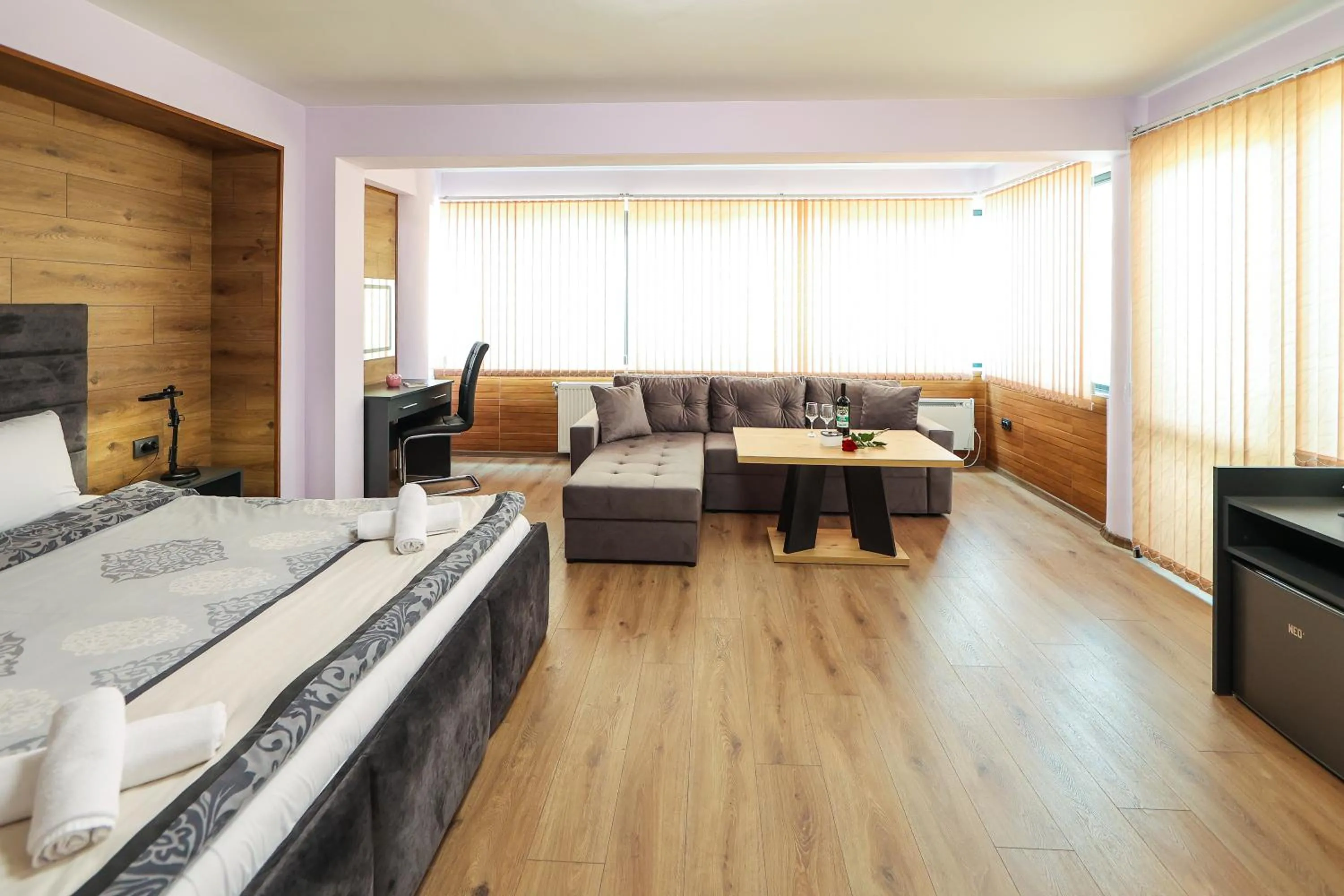 Bed in Family Hotel Gotse Delchev