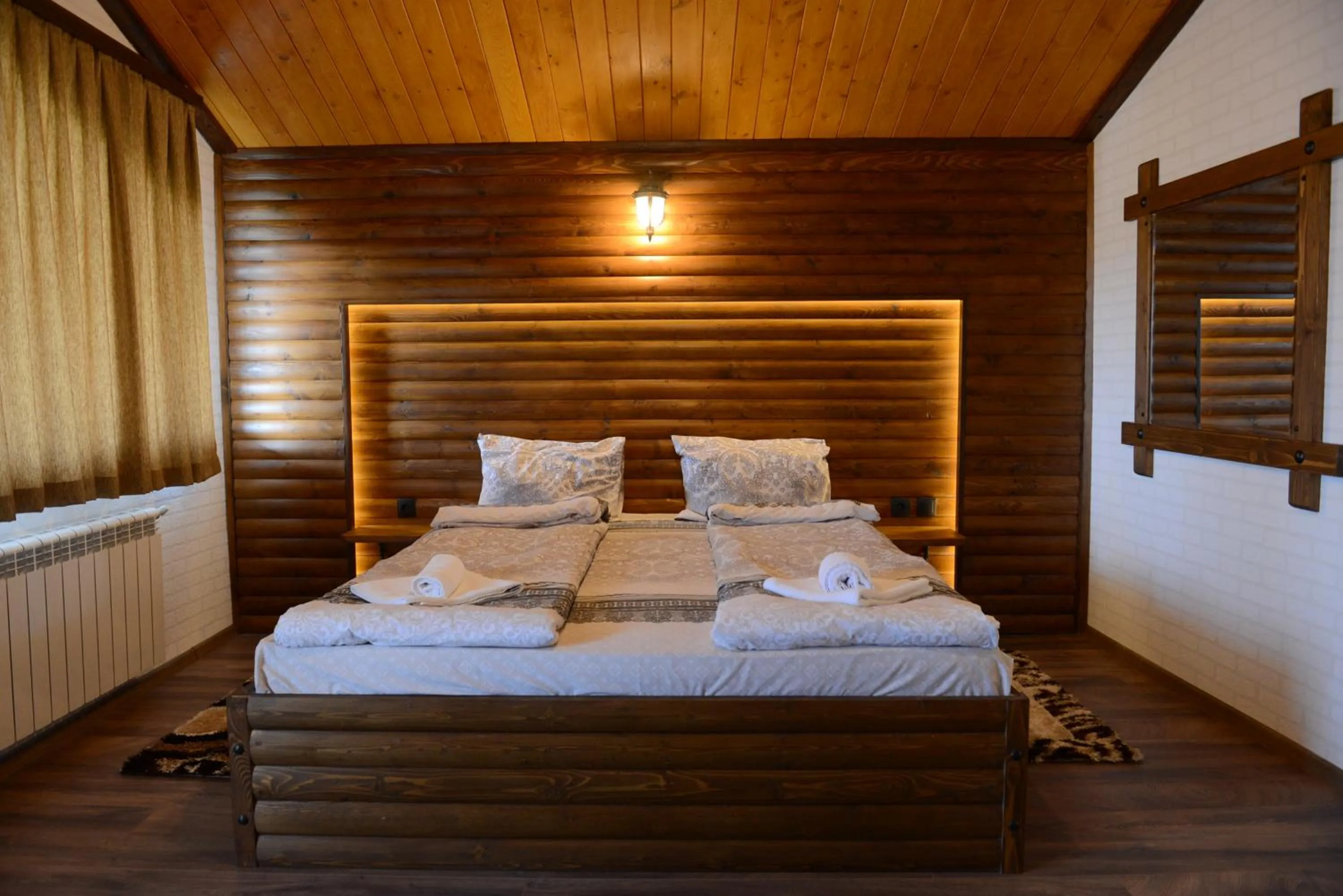 Bed in Family Hotel Gotse Delchev