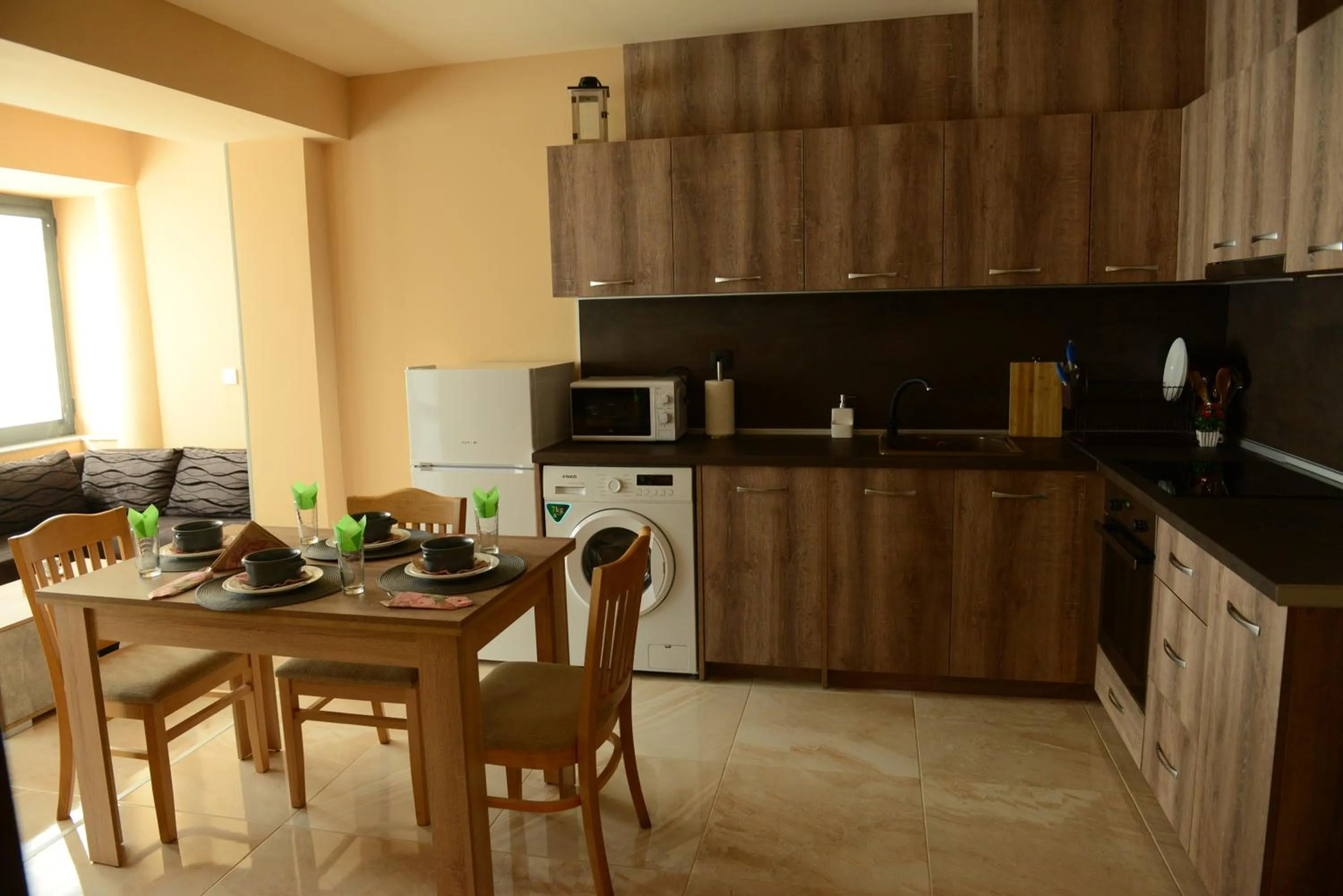 Kitchen or kitchenette in Family Hotel Gotse Delchev
