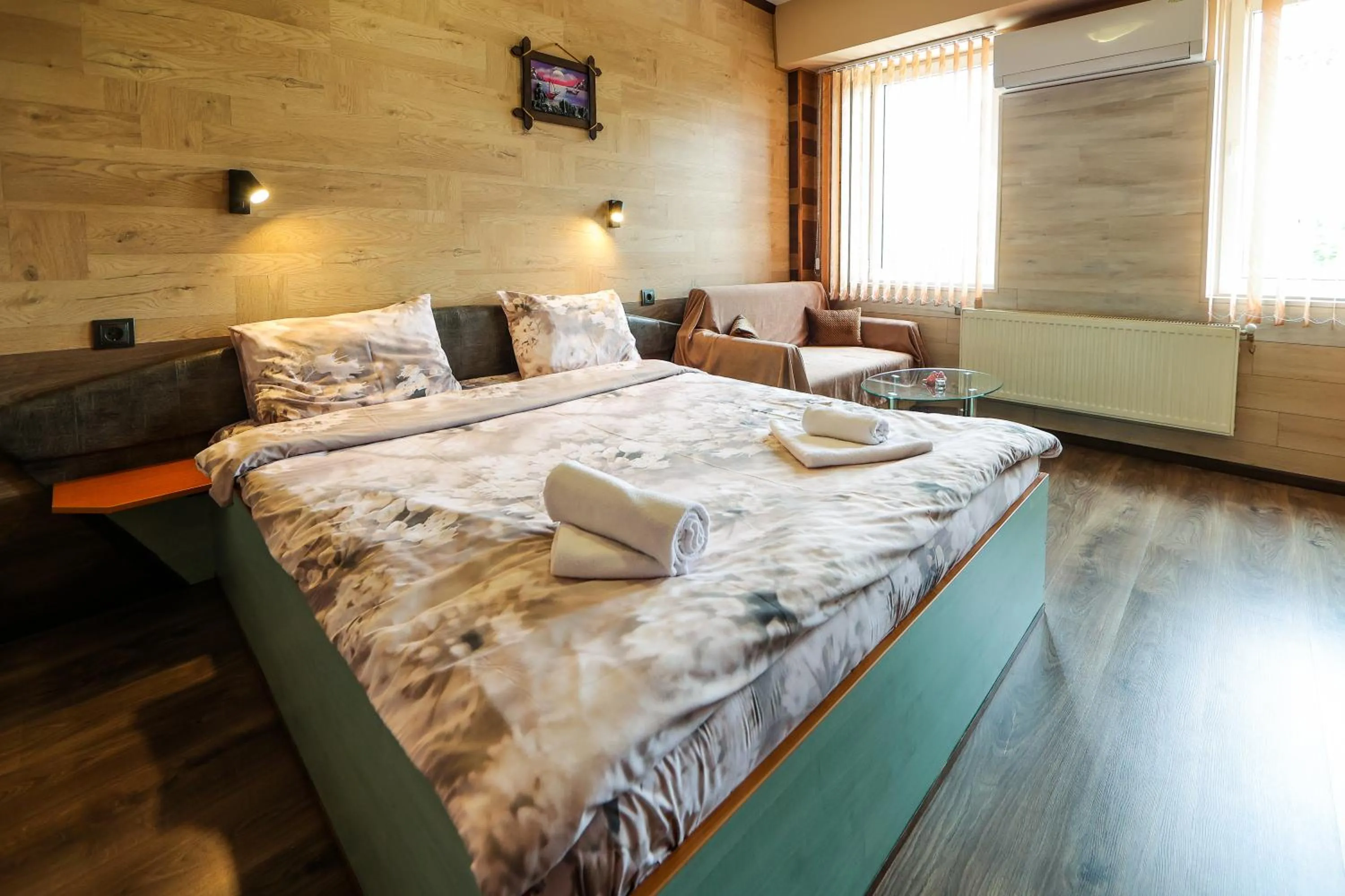 Bed in Family Hotel Gotse Delchev