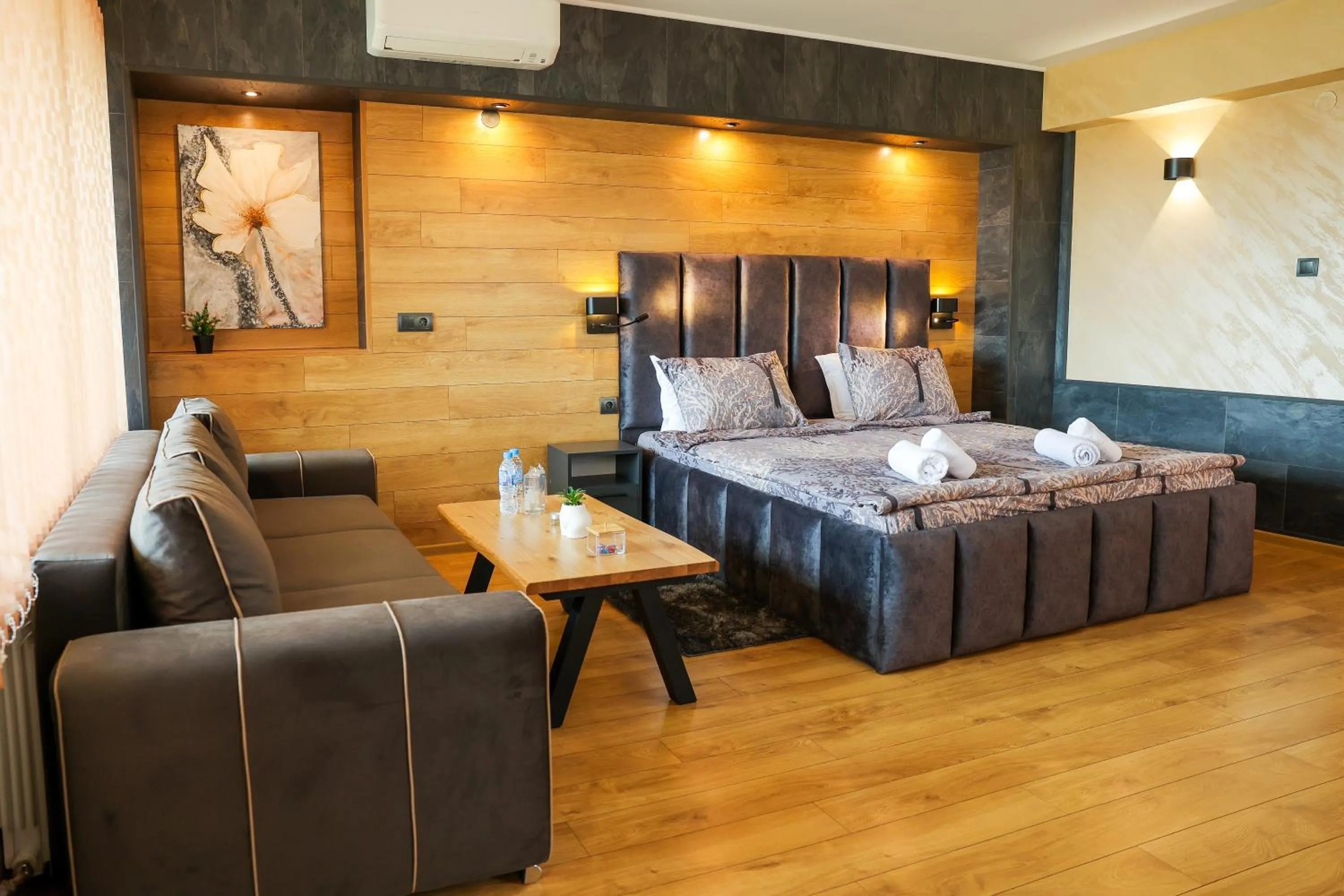 Bed in Family Hotel Gotse Delchev