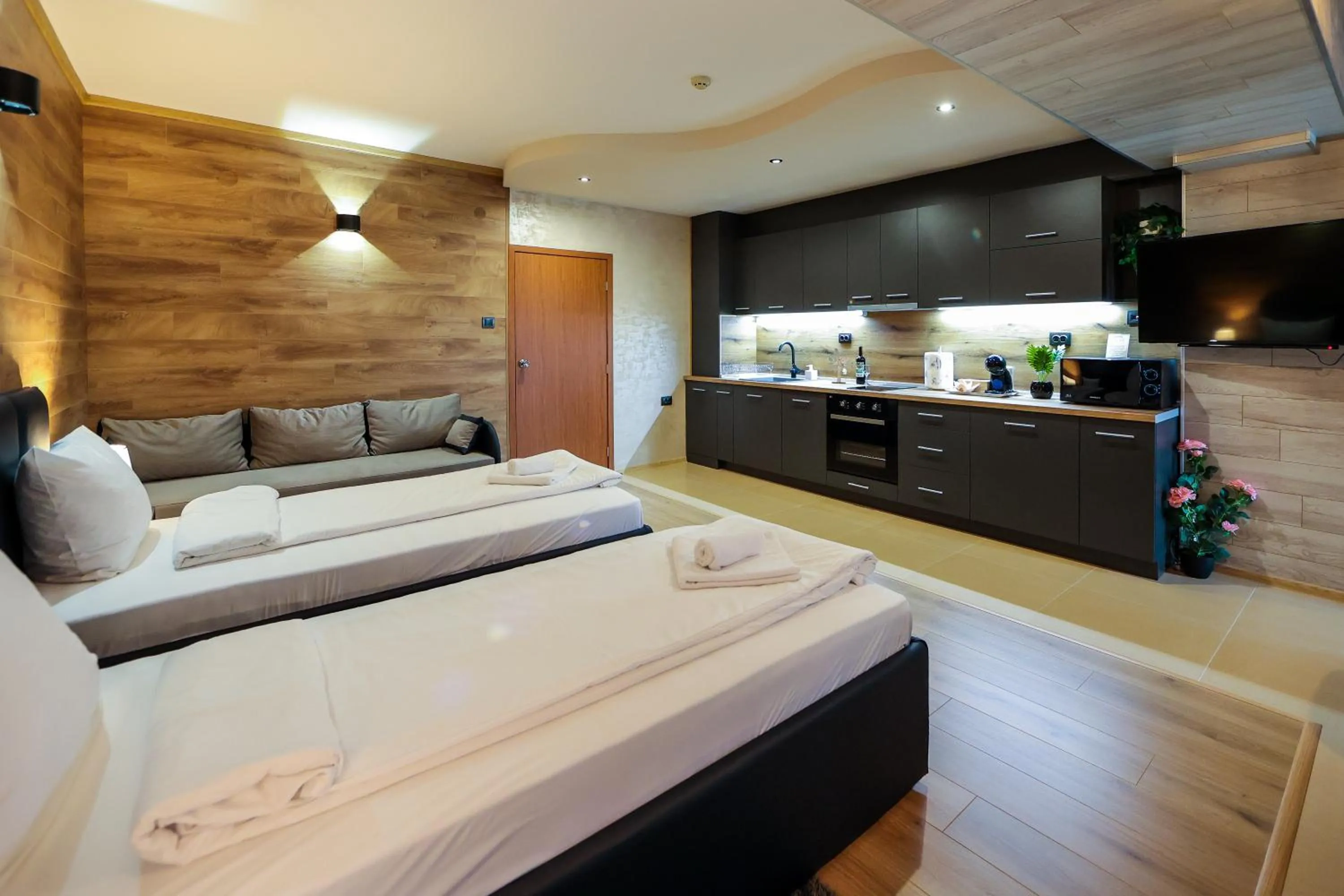 Bed in Family Hotel Gotse Delchev
