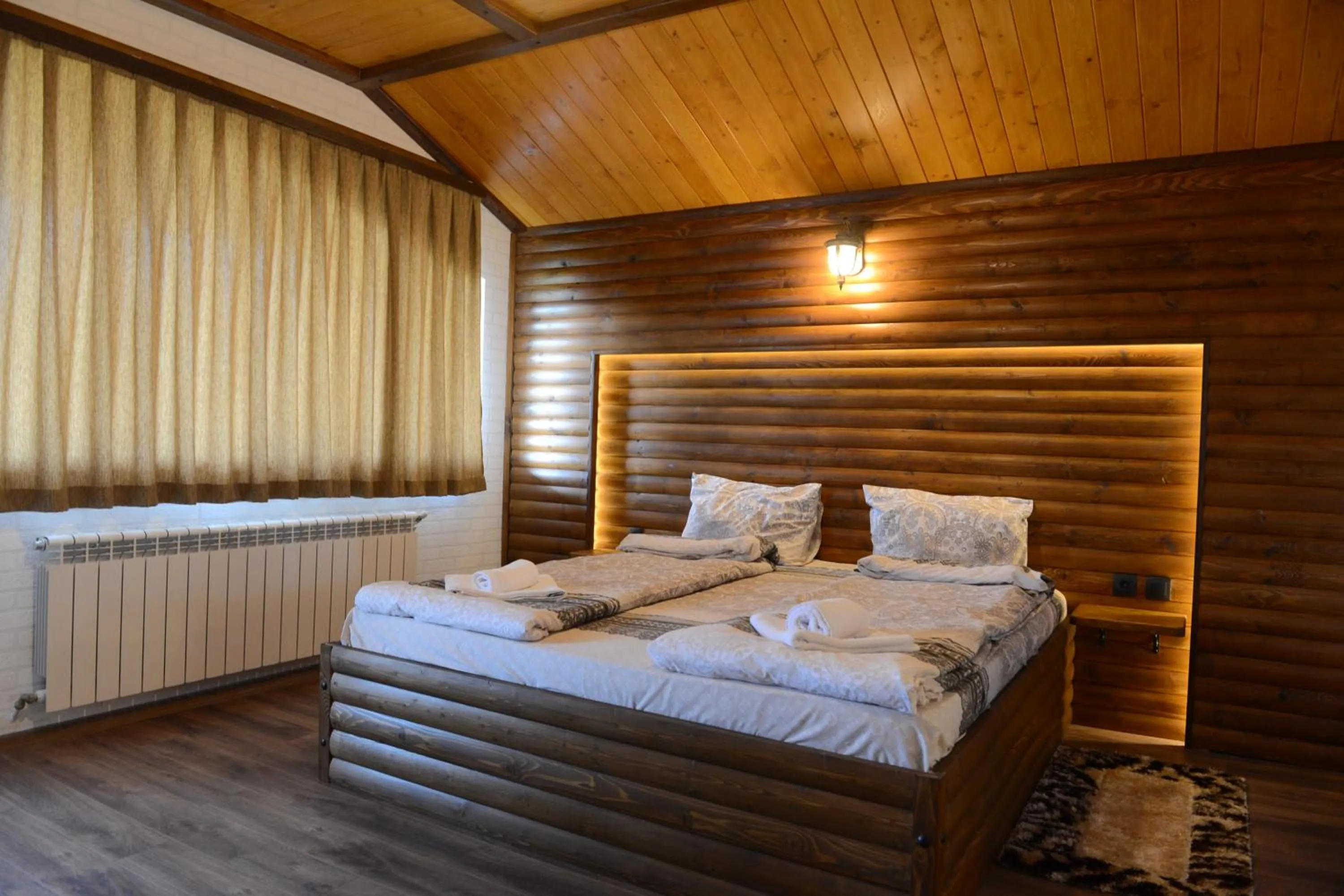 Bed in Family Hotel Gotse Delchev