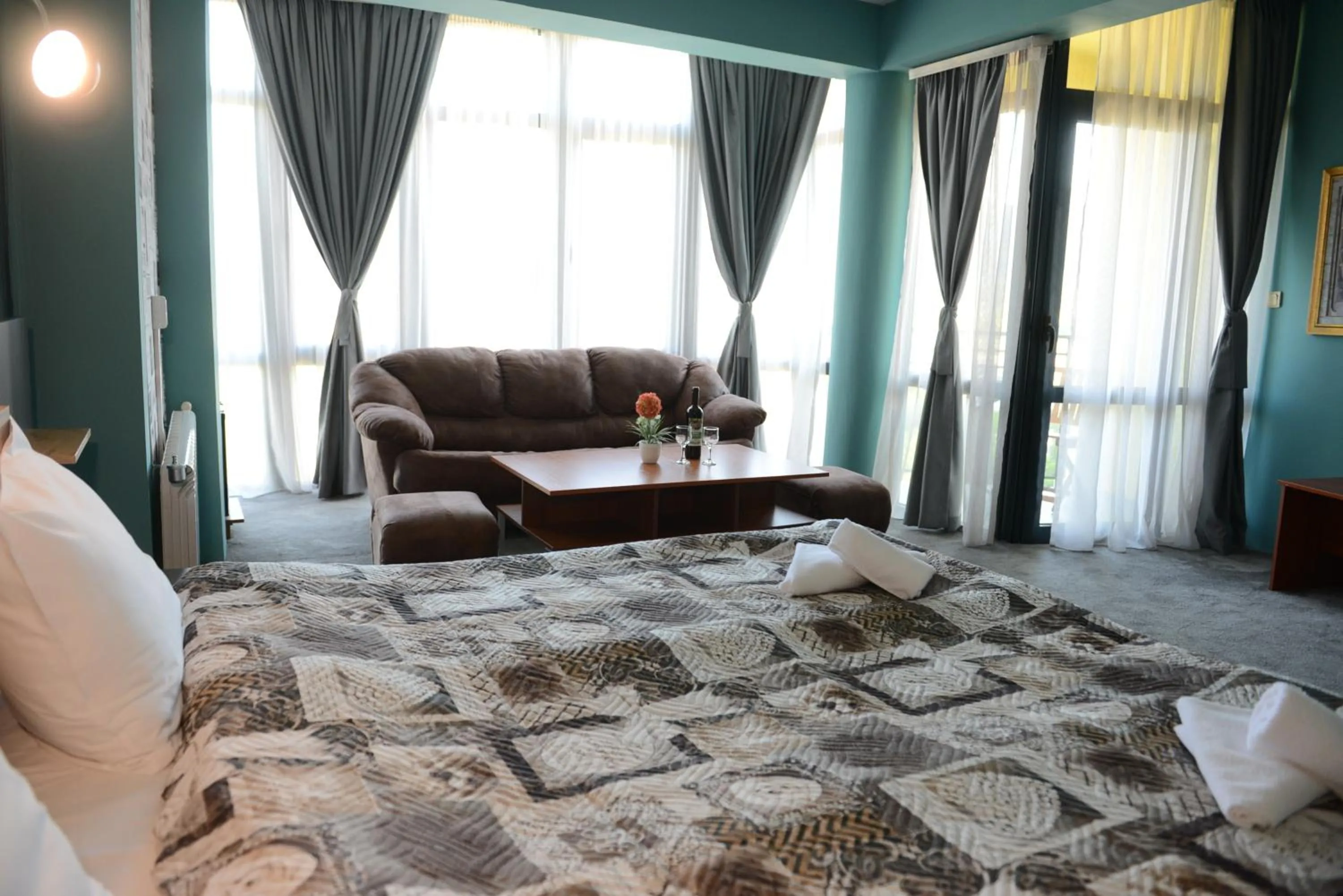 Bed in Family Hotel Gotse Delchev