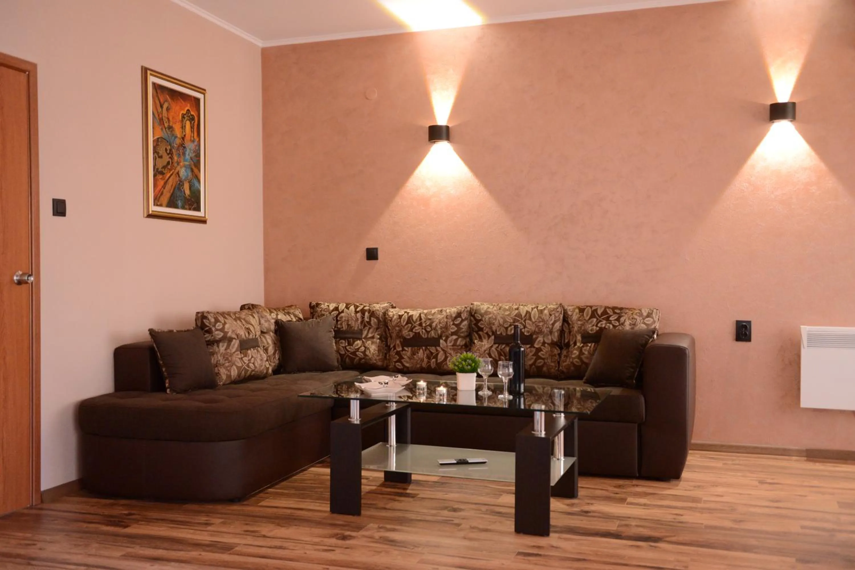 Seating area in Family Hotel Gotse Delchev
