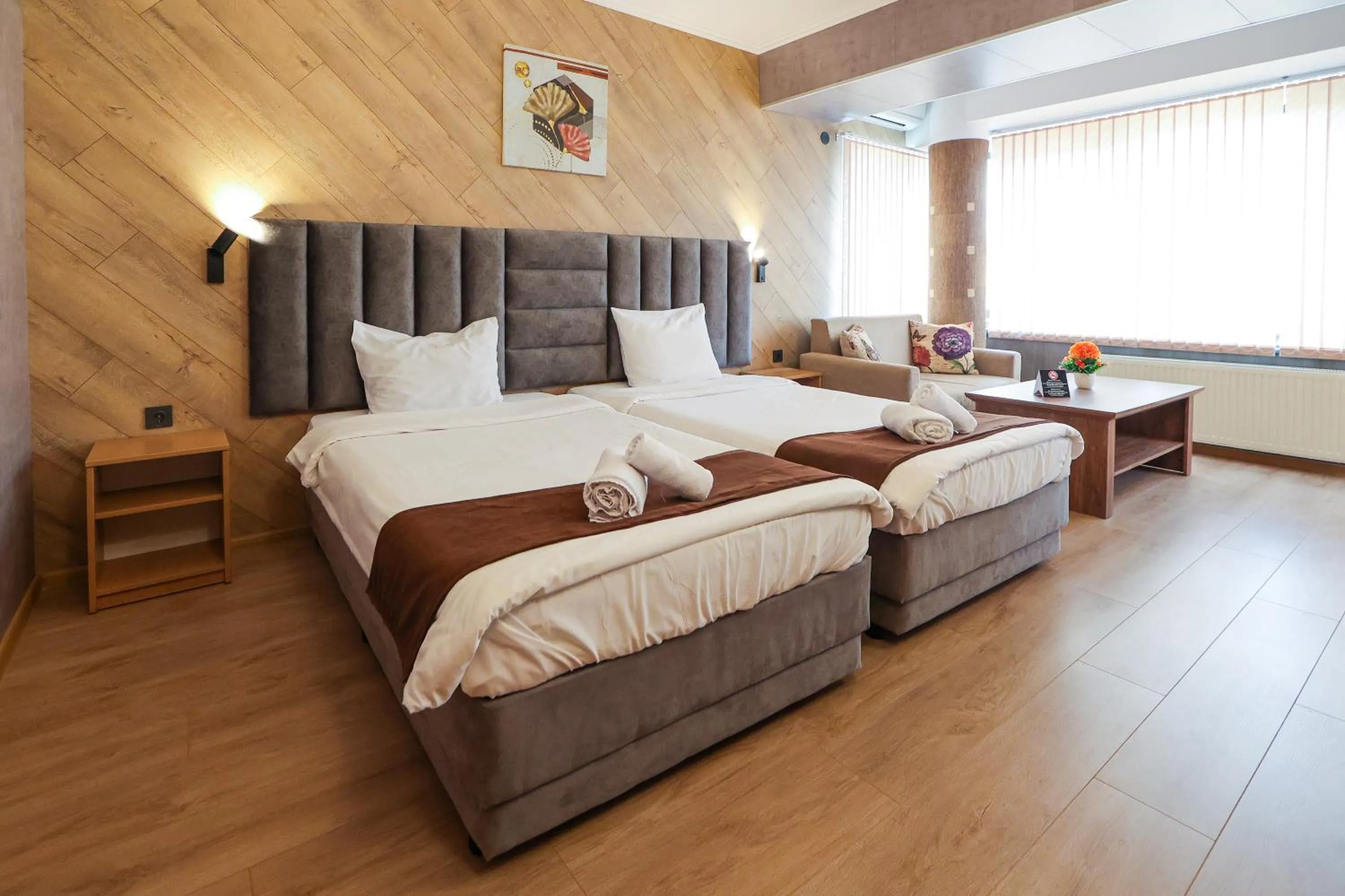 Bed in Family Hotel Gotse Delchev