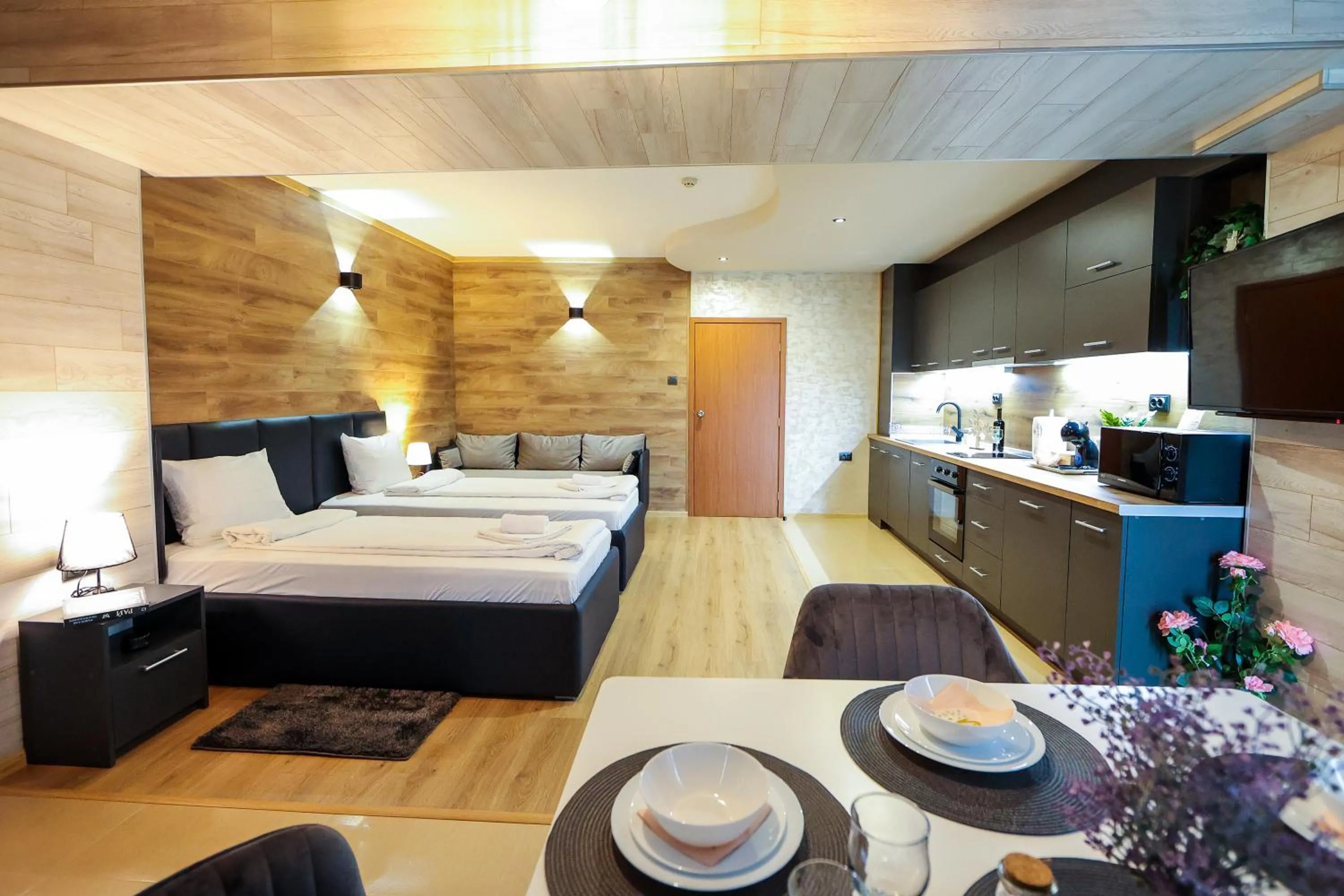 Bed in Family Hotel Gotse Delchev